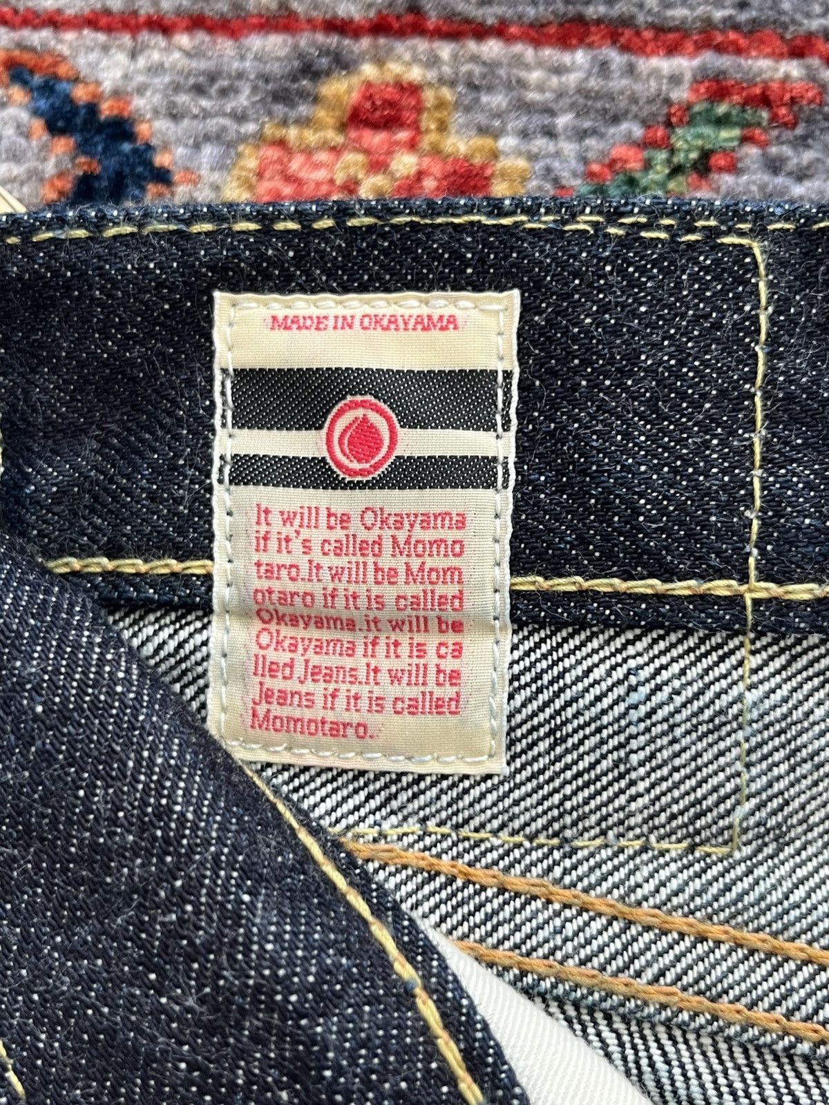 Momotaro Jeans RARE Momotaro Jeans N0505SP Tight Bell Cut Size US 32 / EU 48 - 7 Thumbnail