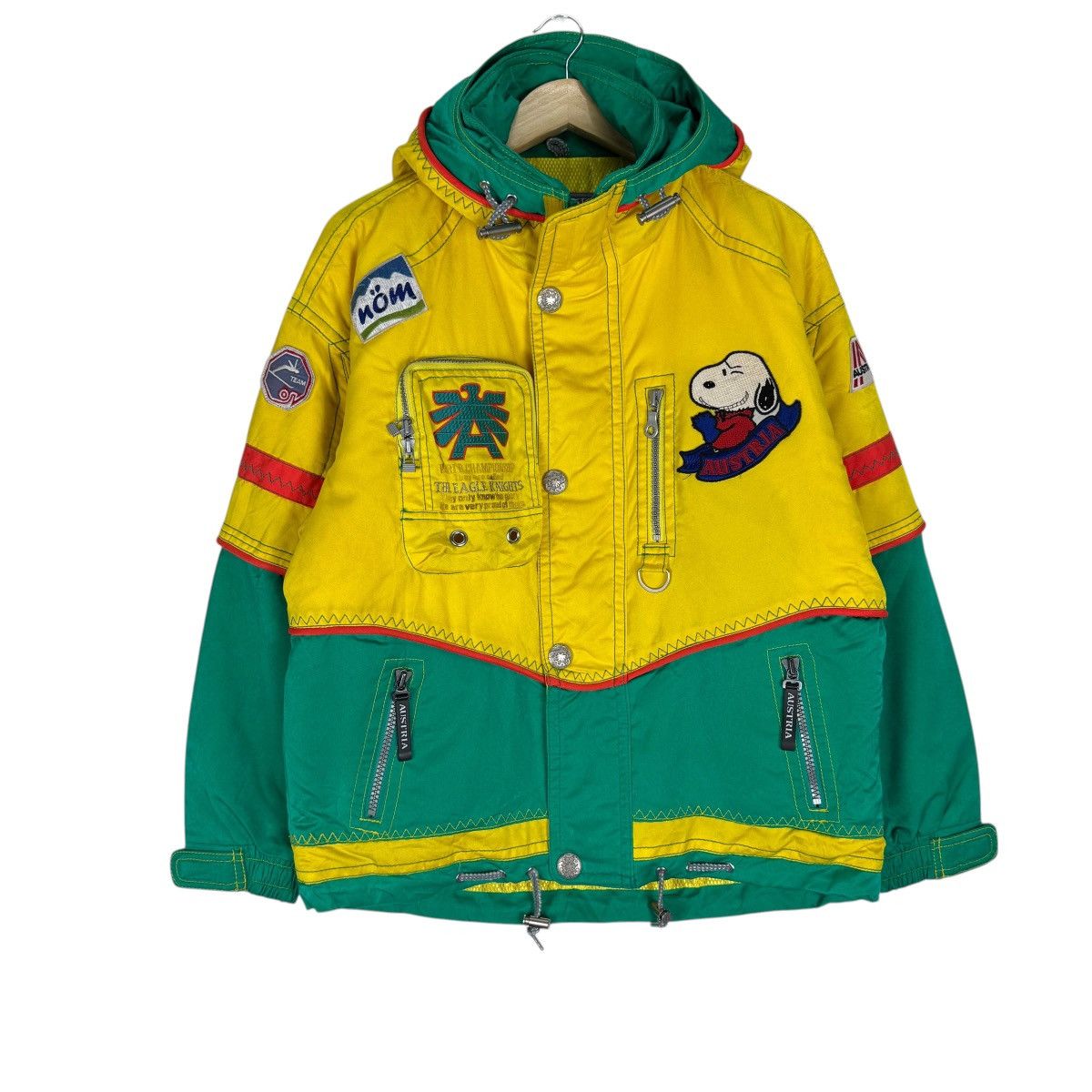 Goldwin SNOOPY AUSTRIA HOODIE JOE COOL SKI JACKET Size US S / EU 44-46 / 1 - 2 Thumbnail