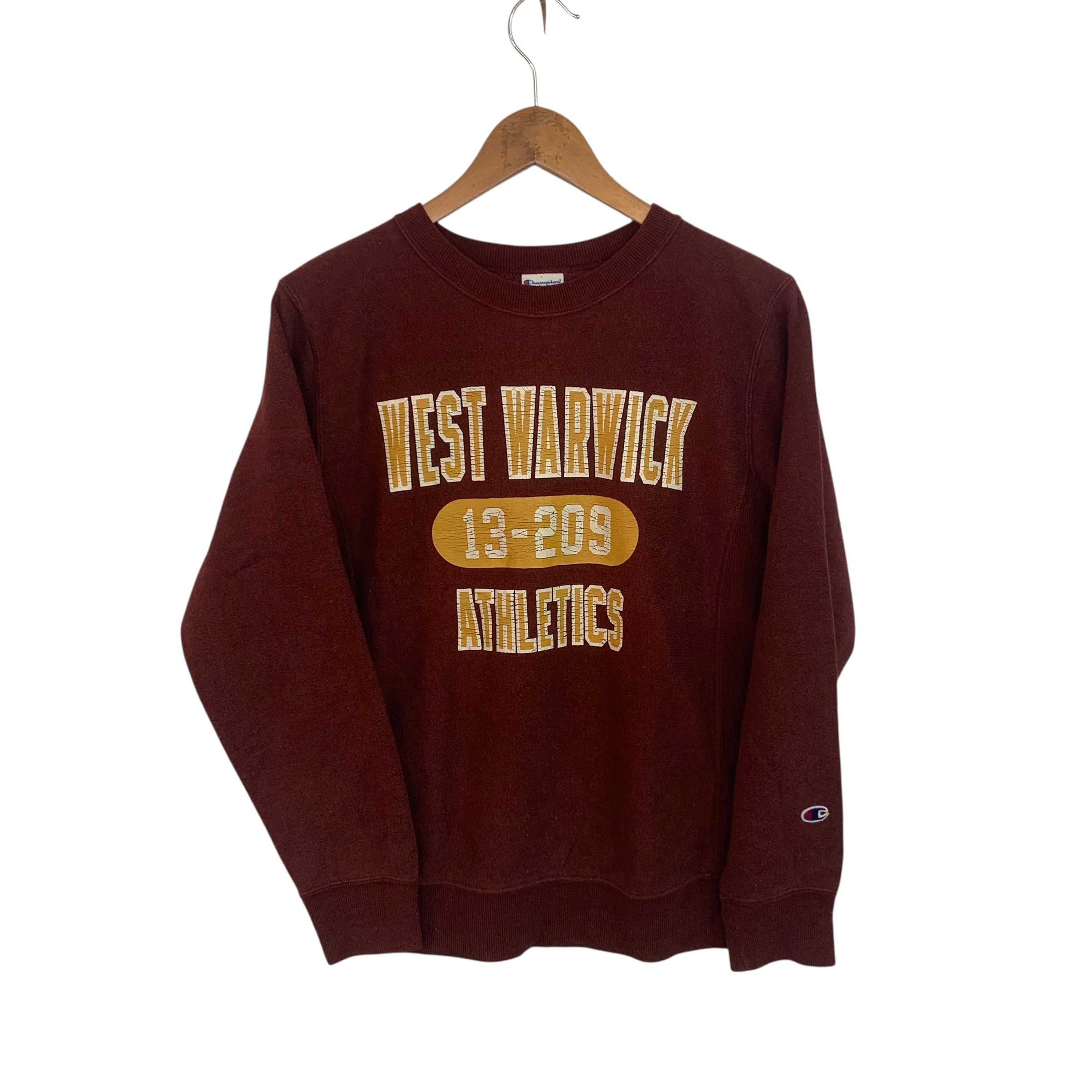 Champion Vintage Champion West Warwick Sweatshirt Reverse Weave Size US M / EU 48-50 / 2 - 1 Thumbnail