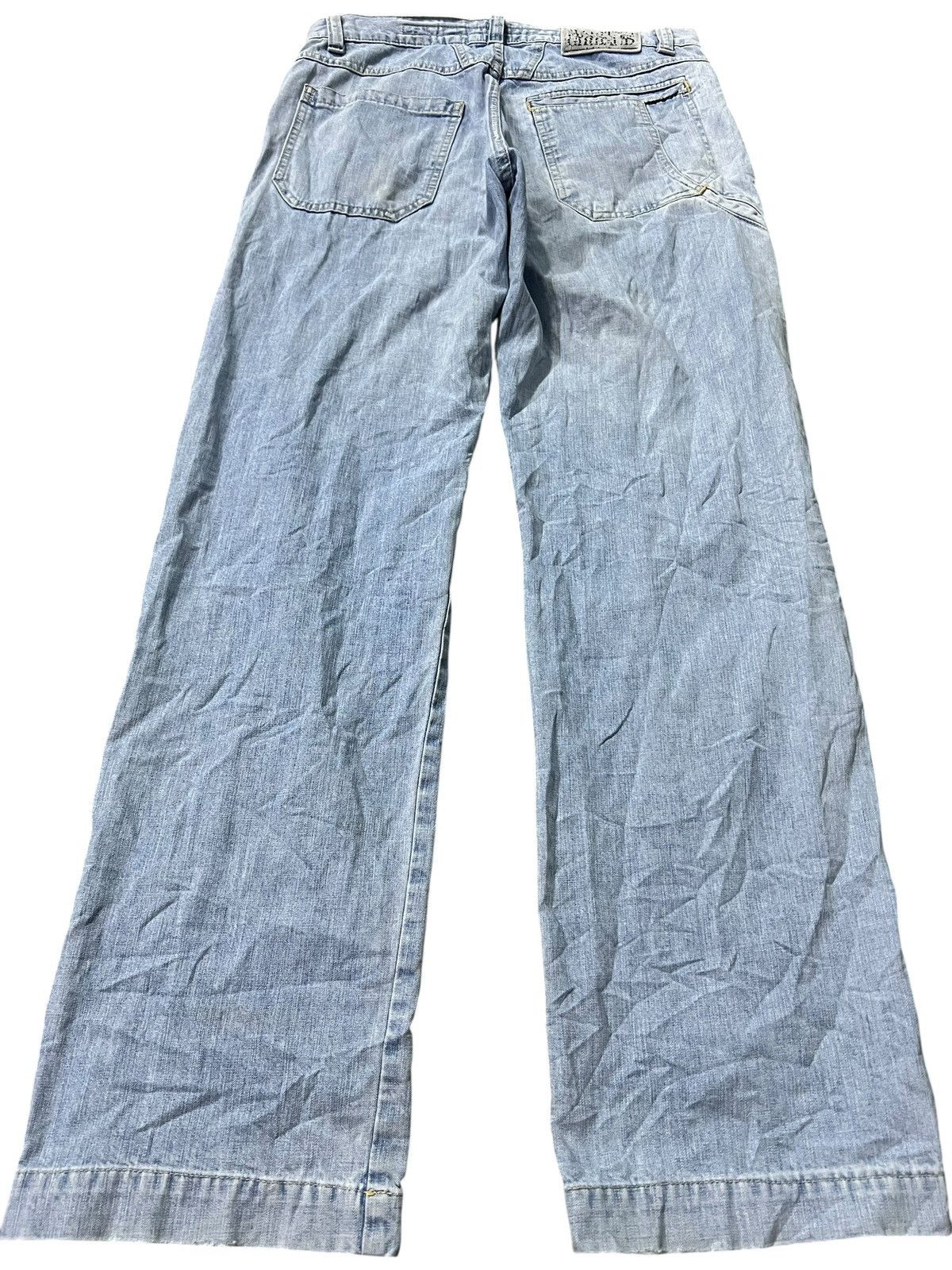 Marithe + Francois Girbaud 80’s Marithe Francois Girbaud Faded Distressed Jean Rare Size US 30 / EU 46 - 2 Thumbnail