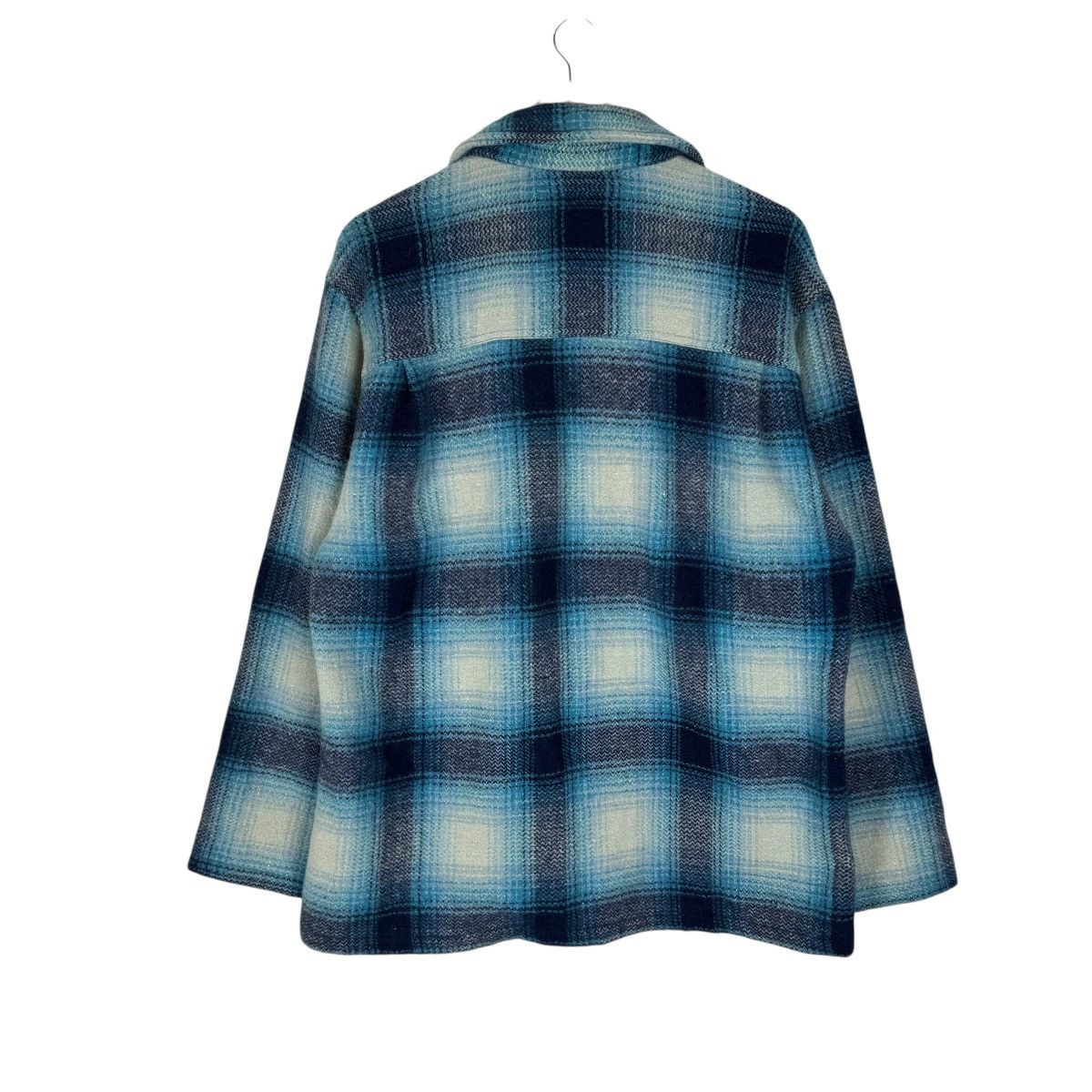Flannel ☀️MOVENPICK SHADOW WOOL PLAIDS FLANNEL SHIRT Size US L / EU 52-54 / 3 - 6 Thumbnail