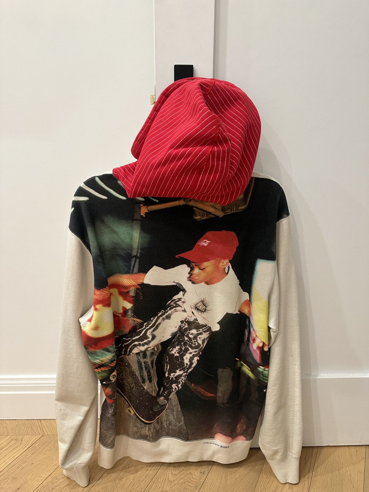 Comme des Garcons × Supreme Supreme Comme Des Garcon Red Harold Hunter Box Logo S/S’14 Size US L / EU 52-54 / 3 - 3 Thumbnail