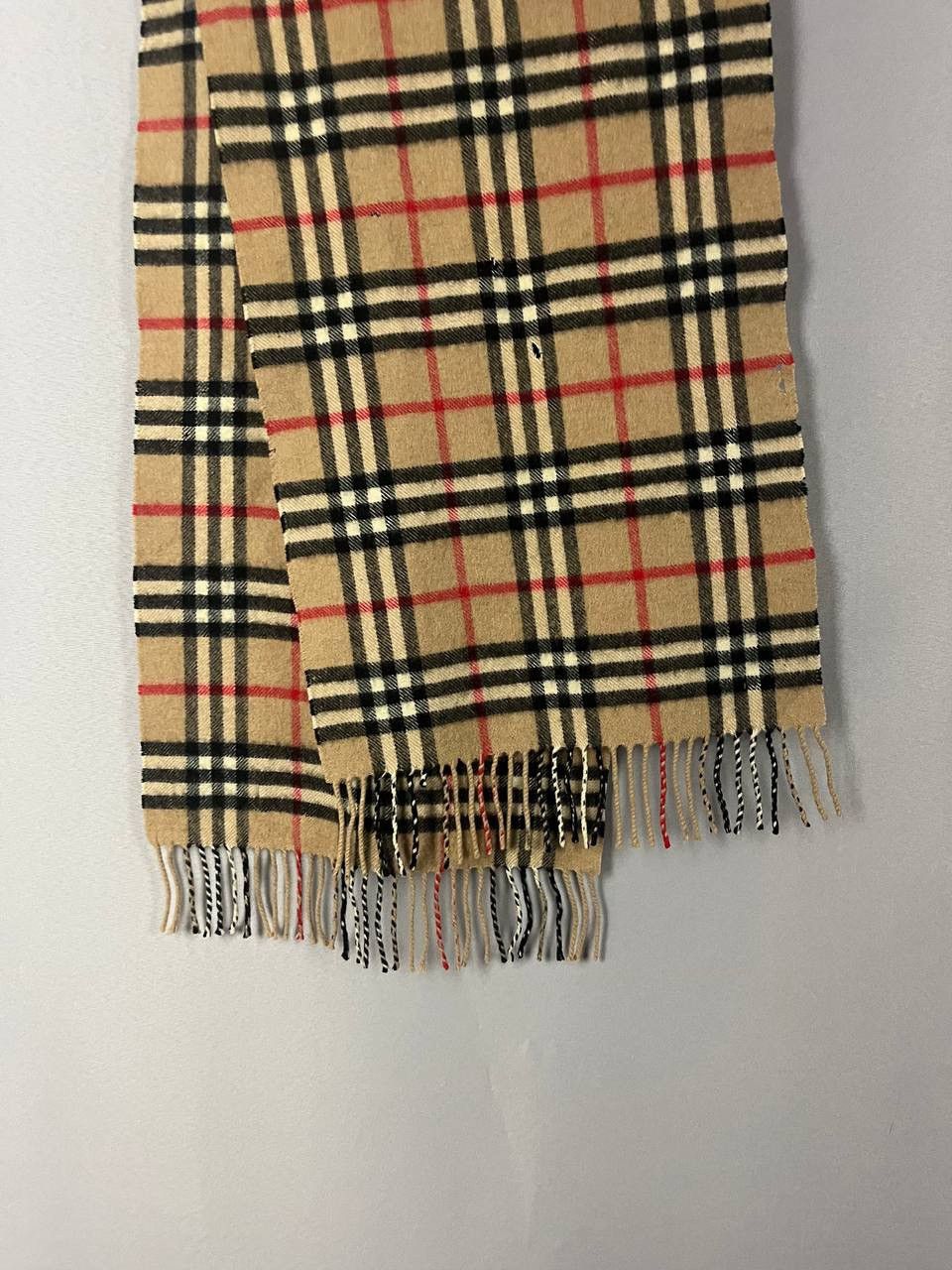Burberry Burberry Nova Check Scarf Cashmere Size ONE SIZE - 7 Thumbnail