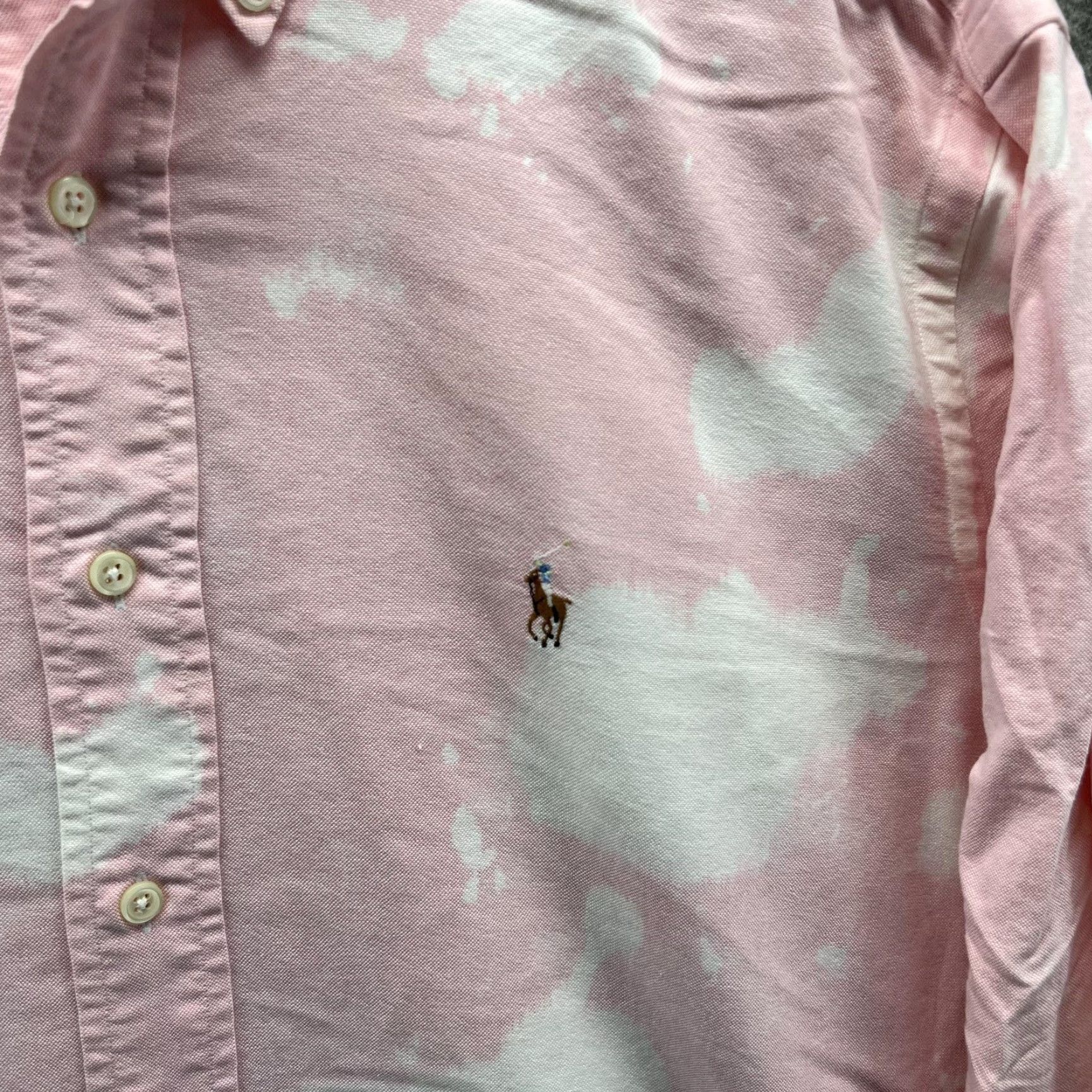Ralph Lauren VINTAGE Ralph Lauren Yarmouth Shirt Mens 15.5 33 Pink Oxford Button-Down Cotton Logo Dress Shirt Size US L / EU 52-54 / 3 - 4 Thumbnail