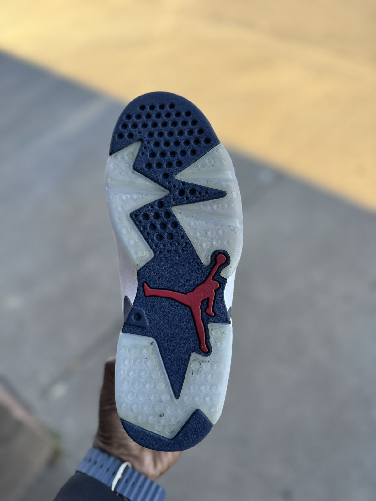 Nike Jordan 6 Retro Olympic (2024) Size US 8 / EU 41 - 5 Thumbnail