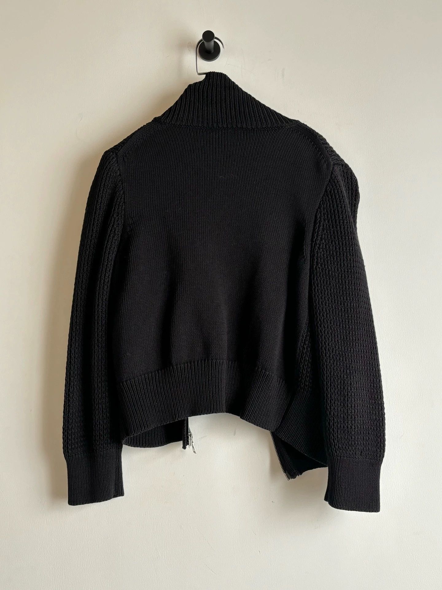 Dries Van Noten Dries Van Noten Slant Zipper Knit Jacket M Size M / US 6-8 / IT 42-44 - 7 Thumbnail