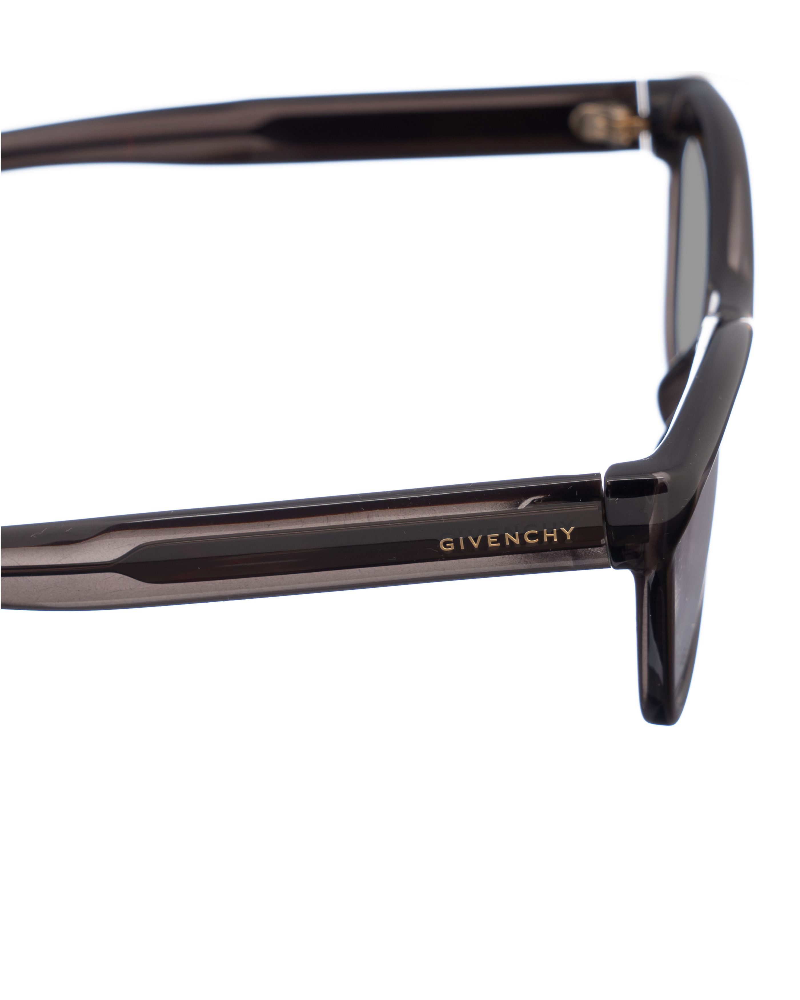 Givenchy Givenchy 00s Black Plastic Nerd Sunglasses Size ONE SIZE - 3 Thumbnail
