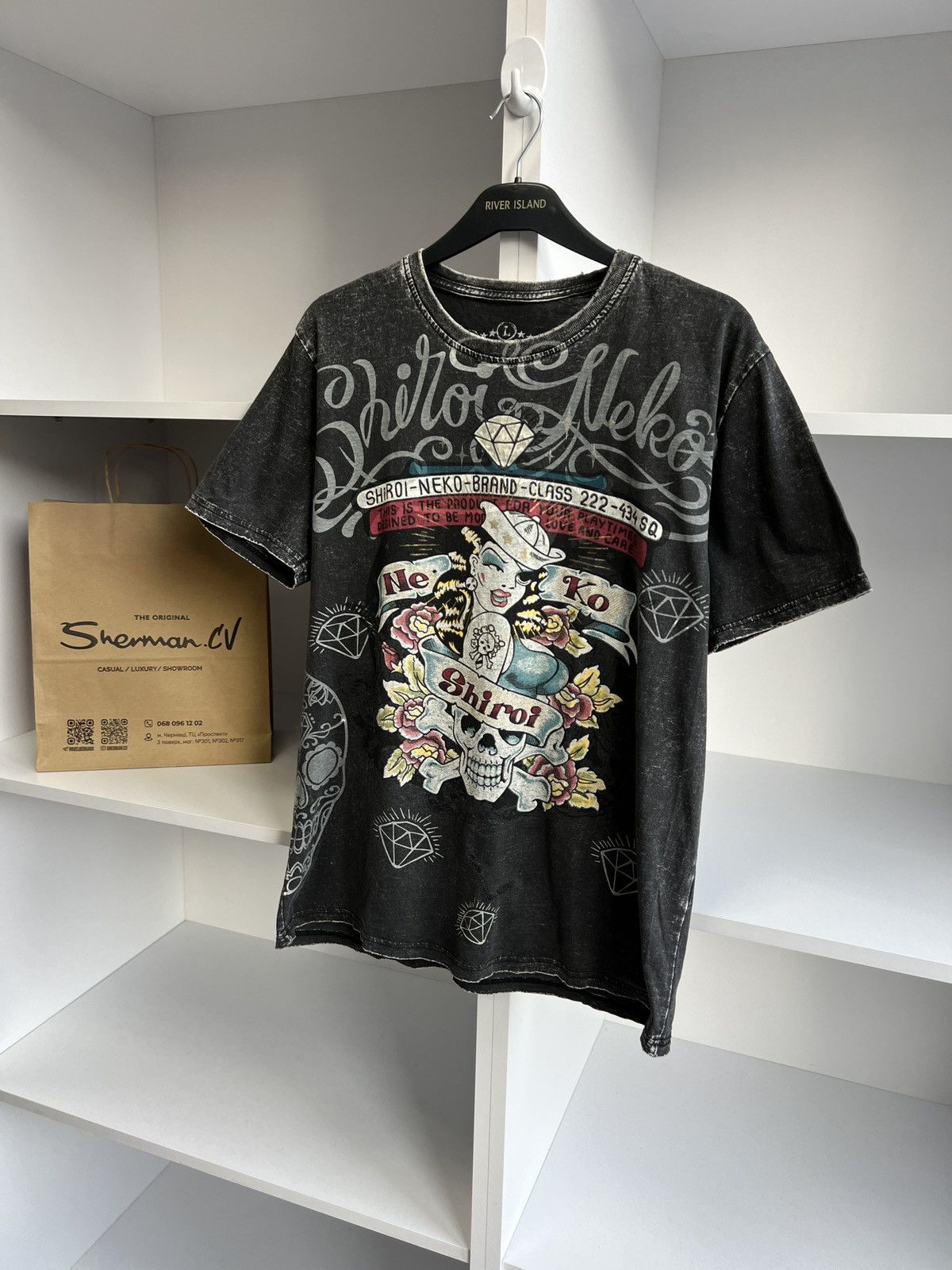 Japanese Brand × Vintage Vintage Ed Hardy Style Y2K Japanese Archival Tee Size US L / EU 52-54 / 3 - 2 Thumbnail