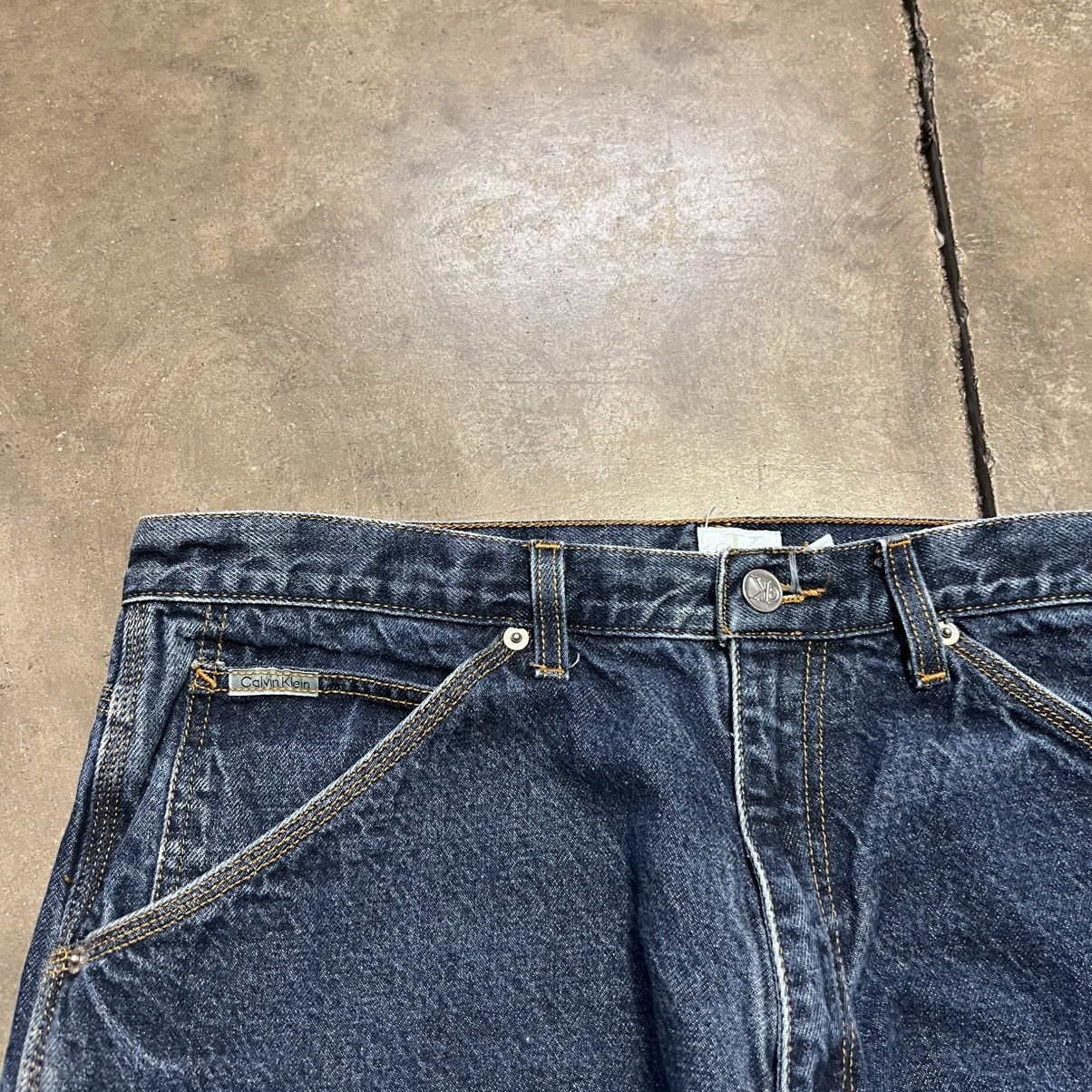 Vintage Vintage Y2K Calvin Klein Jeans Carpenter Denim Baggy Skater Size US 34 / EU 50 - 10 Thumbnail