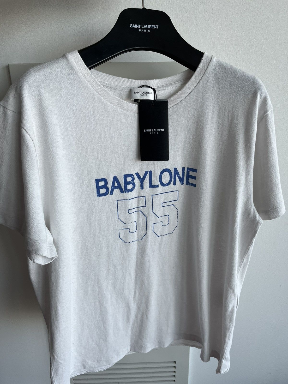 Saint Laurent Paris Super Runway Saint Laurent Babylone Slim fit Tee T-shirt Size US S / EU 44-46 / 1 - 3 Thumbnail