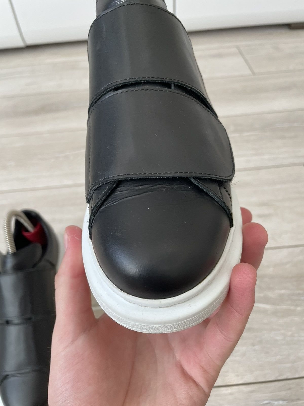 Alexander McQueen ALEXANDER MCQUEEN Oversize Sneakers With Double-strap Size US 8 / IT 38 - 9 Thumbnail
