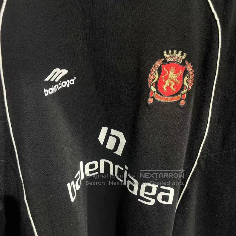 Balenciaga Balenciaga Manchester United Logo Printed Short Sleeve Size US XL / EU 56 / 4 - 3 Thumbnail