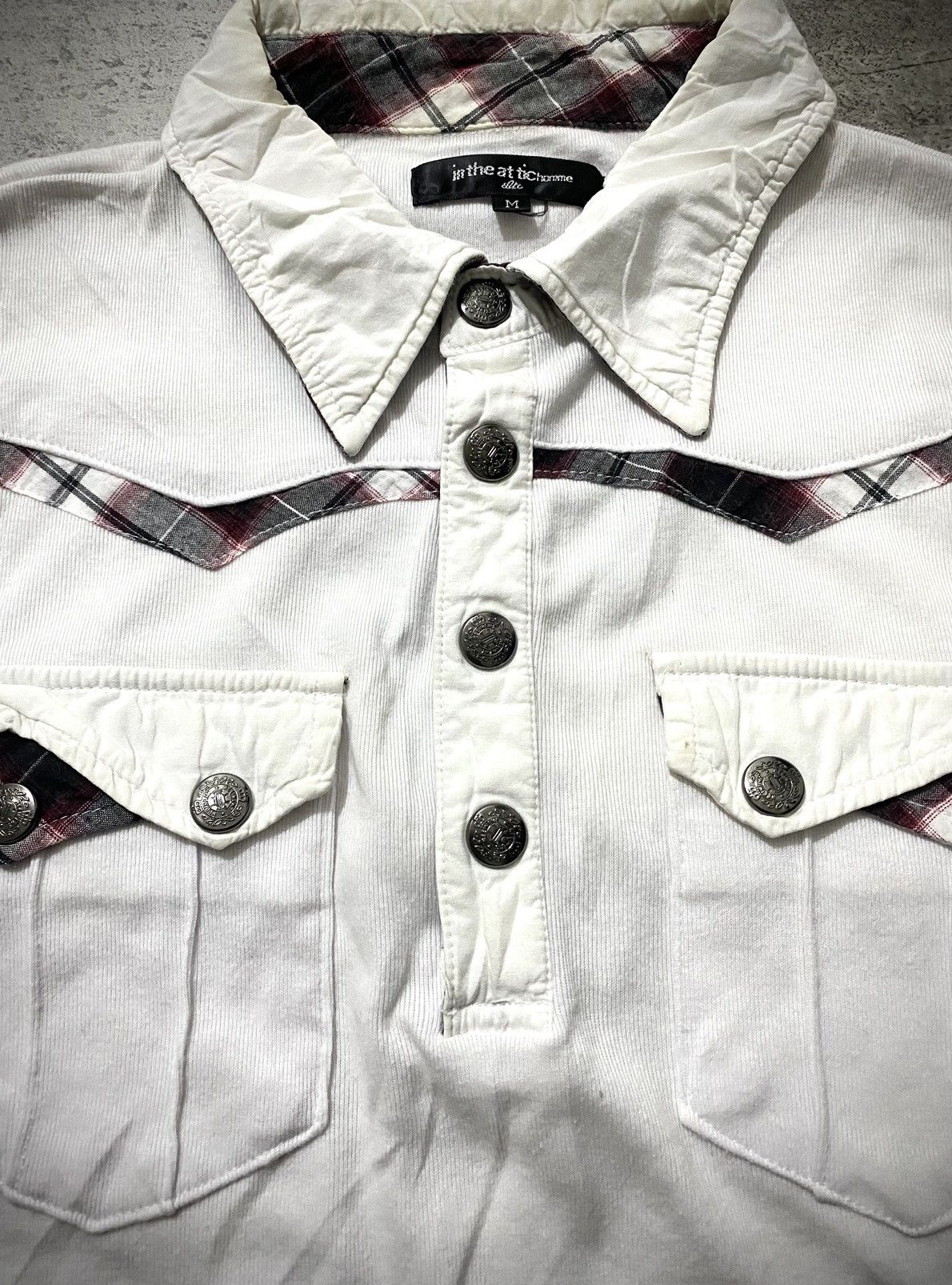 In The Attic InTheAttic Homme double layer bondage polo shirt Size US M / EU 48-50 / 2 - 2 Thumbnail