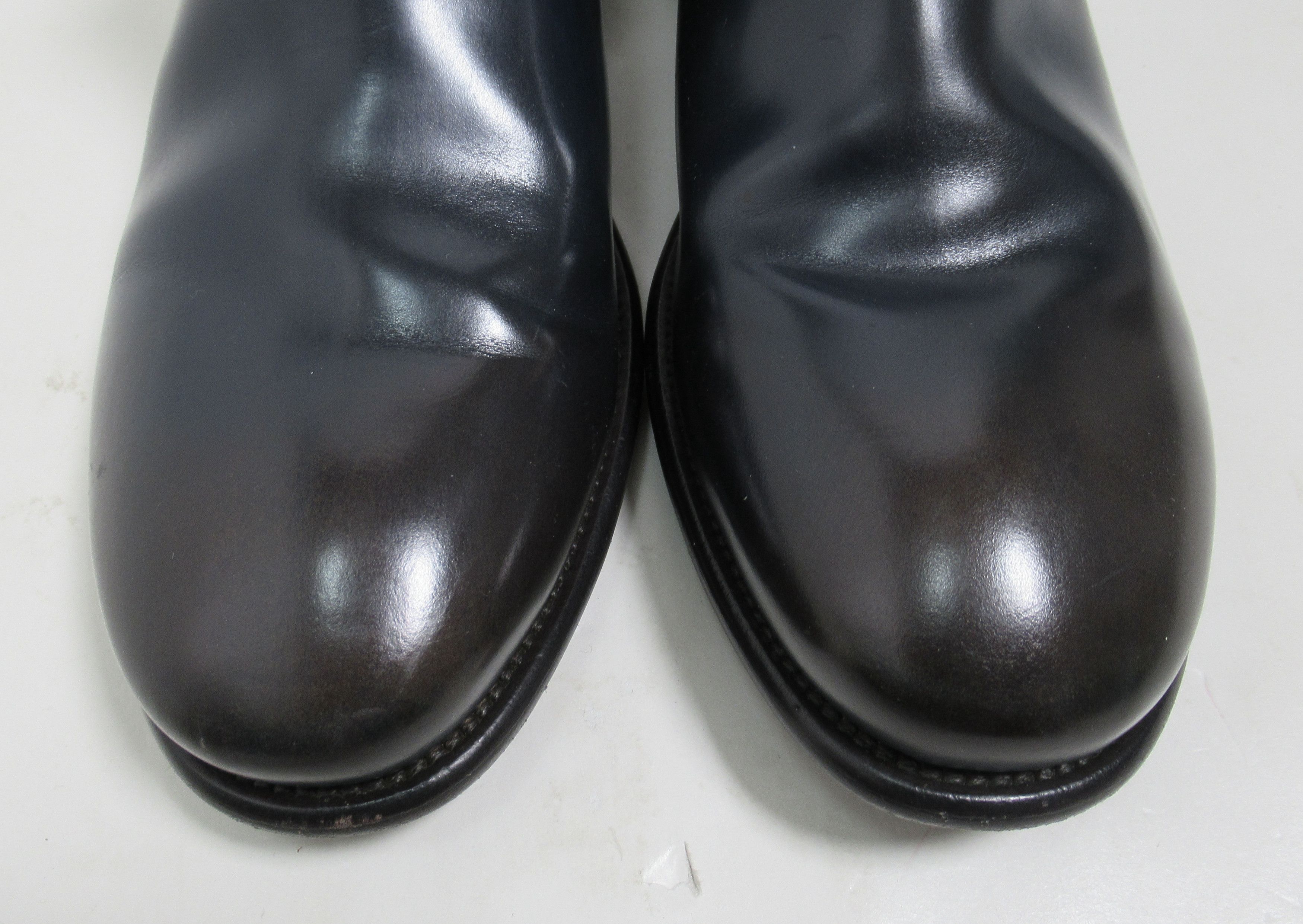 Salvatore Ferragamo Salvatore Ferragamo Men's Santo Chelsea Boots Chocolate Size US 11 / EU 44 - 12 Thumbnail