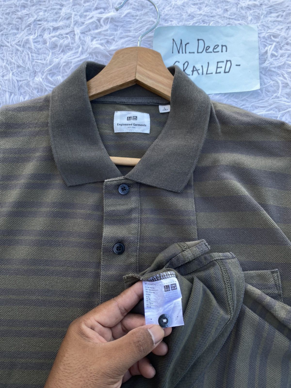 Engineered Garments Rare Engineered Garments Polo Tee Size US L / EU 52-54 / 3 - 14 Thumbnail