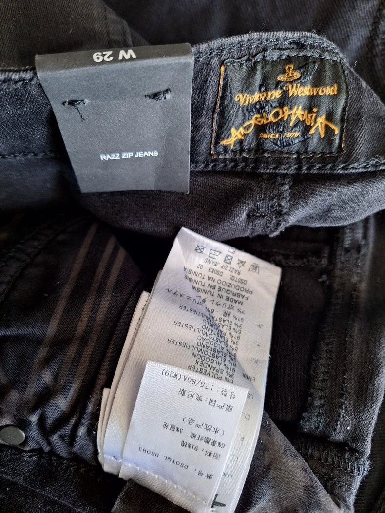 Vivienne Westwood Vivienne Westwood Lady black jeans Size 29" - 5 Thumbnail
