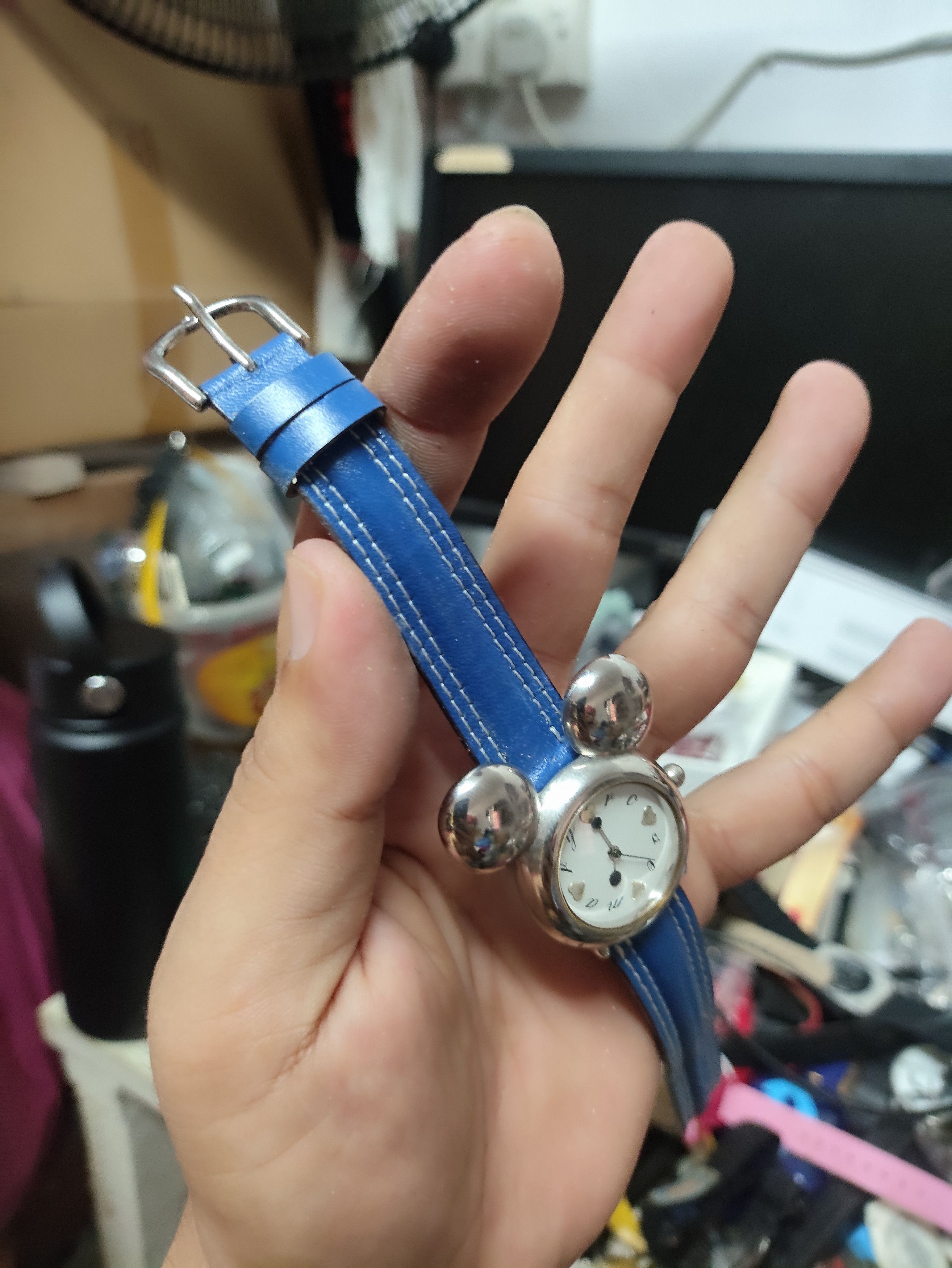 Mickey Mouse Vintage Mickey Mouse Solid Steel Watch JAPAN MADE Size ONE SIZE - 10 Thumbnail