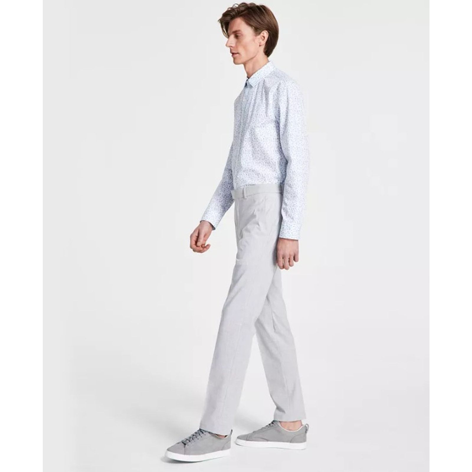 Kenneth Cole Kenneth Cole Reaction Men's Slim-Fit Suit Pants Size 37W 32L Size US 37 - 5 Thumbnail