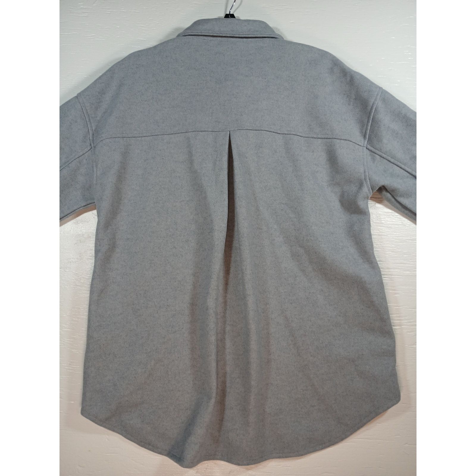 Other Merokeety (Medium) Unisex Gray Button Women's Coat Size M / US 6-8 / IT 42-44 - 16 Thumbnail