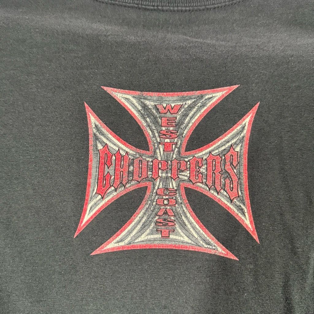 Harley Davidson Black and Red West Coast Choppers T-Shirt Vintage Size XL Size US XL / EU 56 / 4 - 5 Thumbnail