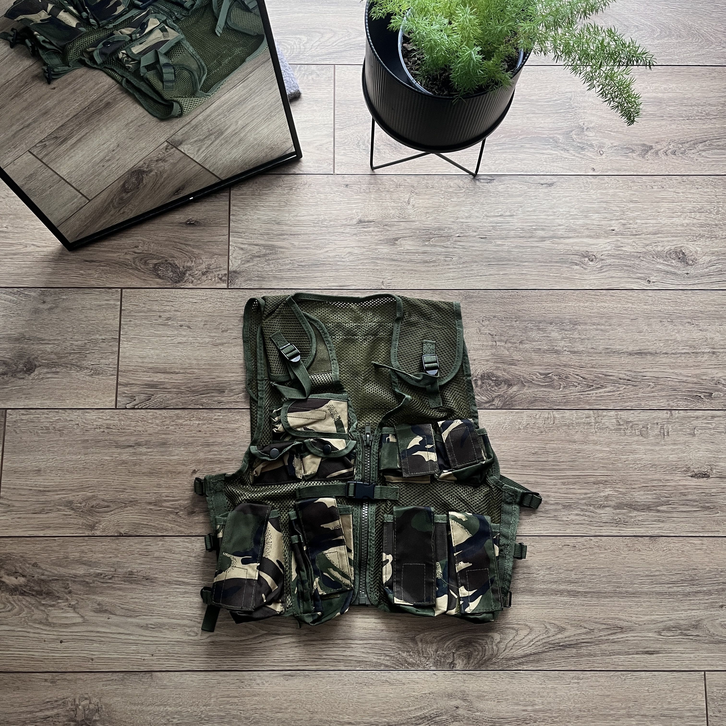 Vintage Vintage Army Vest Camo Ammo Vest Flak Tactical Cargo Size US M / EU 48-50 / 2 - 1 Thumbnail