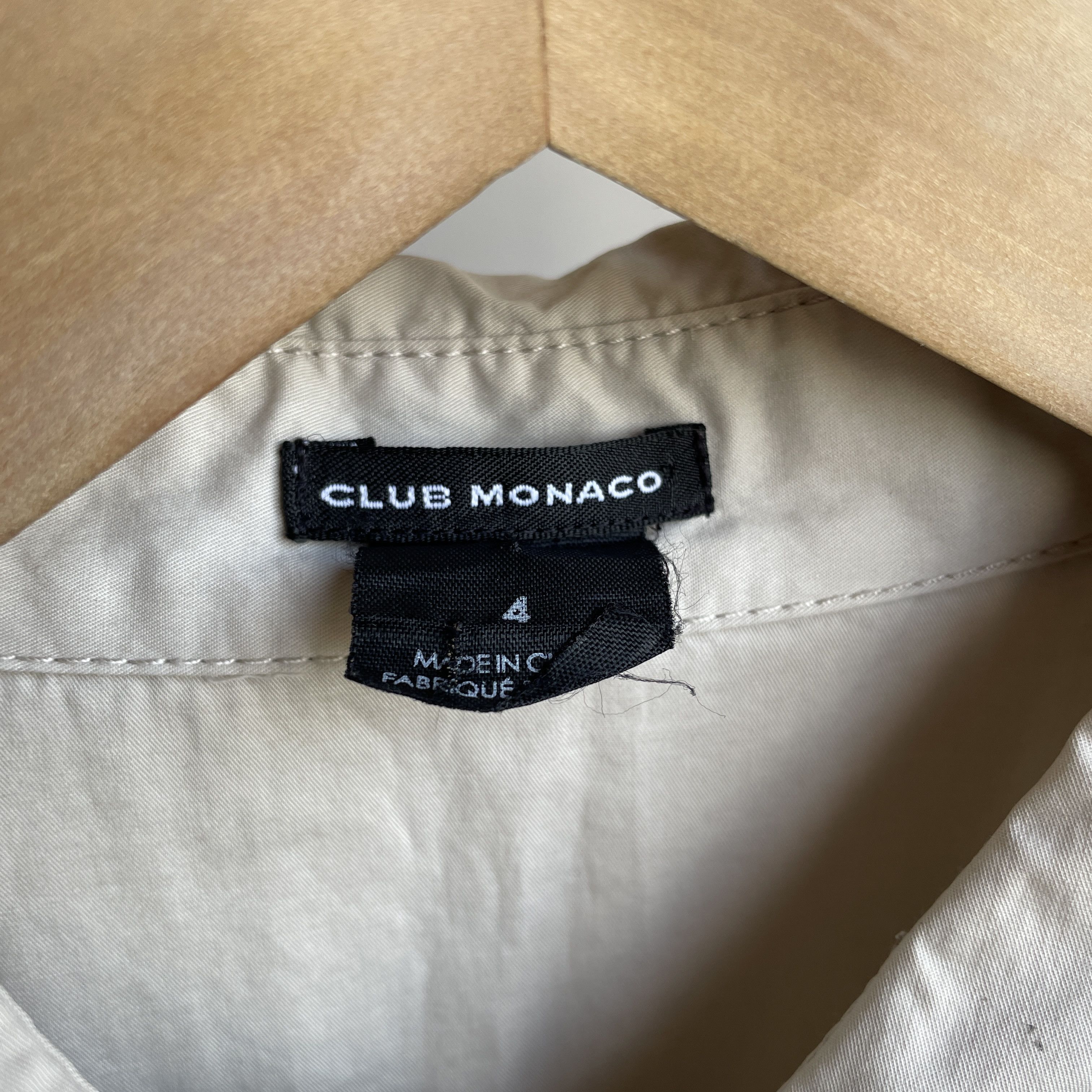 Club Monaco Club Monaco 3/4 Sleeves Cotton Midi Shirt Dress Size 4 Size S / US 4 / IT 40 - 8 Thumbnail