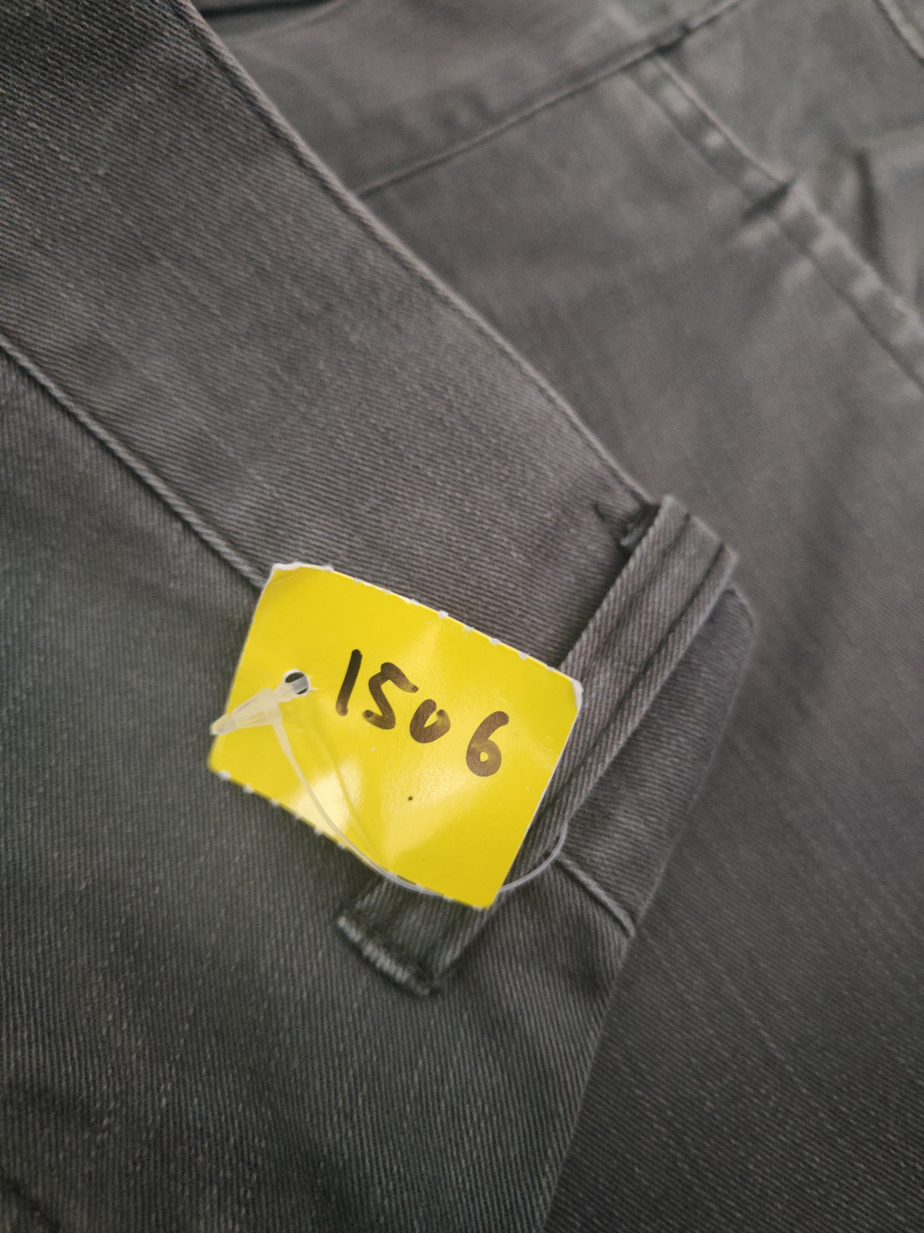 Japanese Brand DL Toraichi Dark Gray Multipocket Tactical Cargo Pants #1506 Size US 33 - 17 Thumbnail