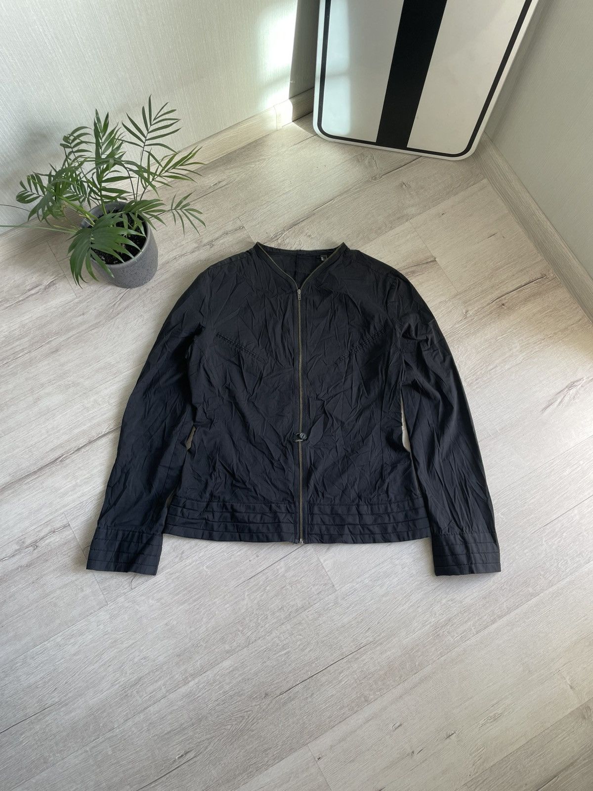 Japanese Brand Vintage Japan Longsleeve Full Zip Up Undercover Style Y2k Size M / US 6-8 / IT 42-44 - 3 Thumbnail