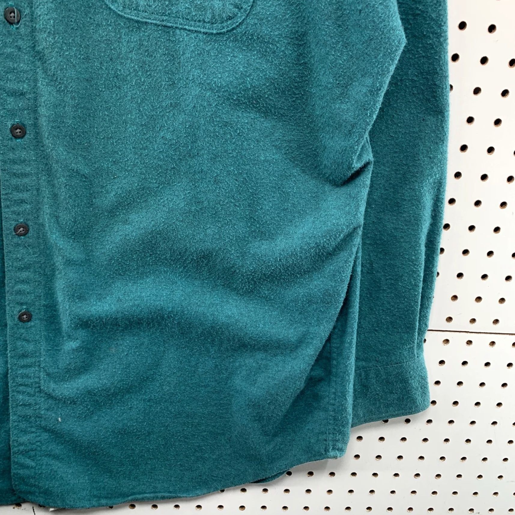 Vintage Woolrich Button-Up Shirt Mens XL Teal Long Sleeve Heavyweight Workwear USA Size US XL / EU 56 / 4 - 7 Thumbnail