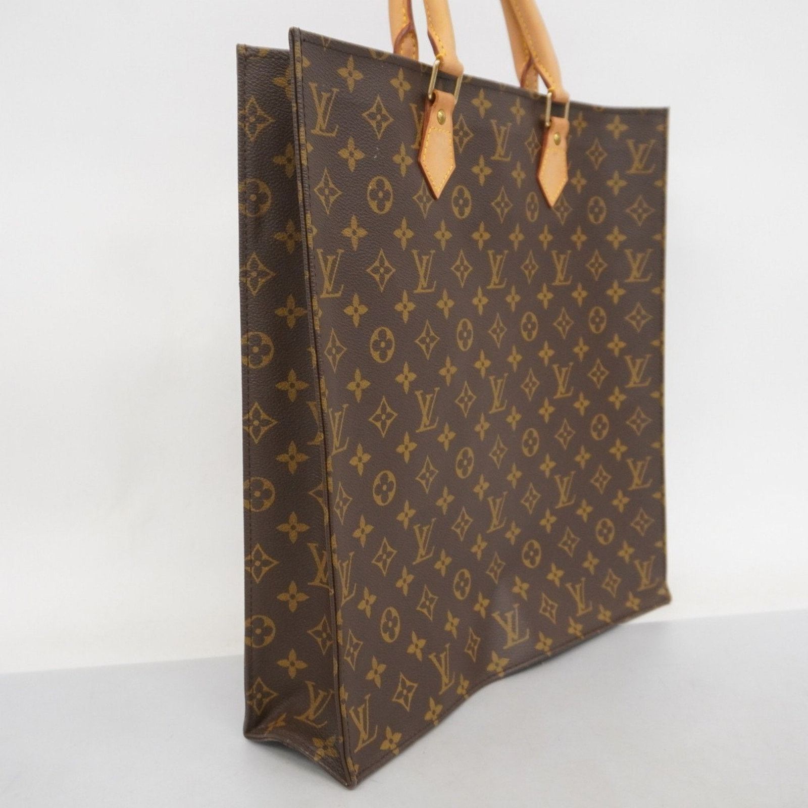 Louis Vuitton Brown Canvas Sac Plat