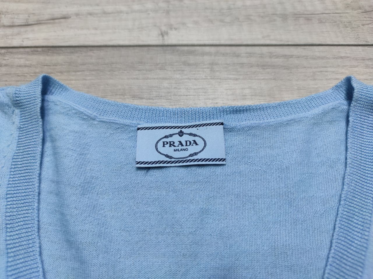 Prada Prada wool light vest tank top Size M / US 6-8 / IT 42-44 - 5 Thumbnail