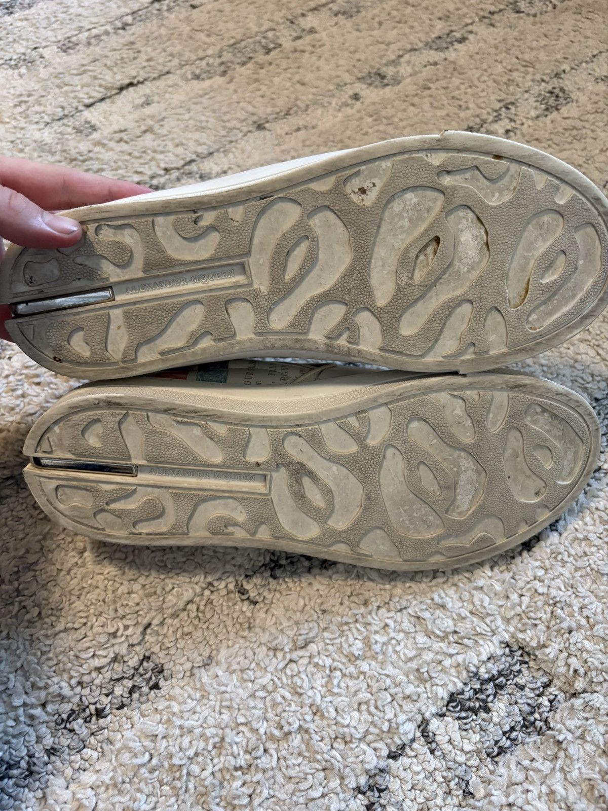 Alexander McQueen 2017 Alexander McQueen Letters from India sneakers Size US 8.5 / EU 41-42 - 6 Thumbnail