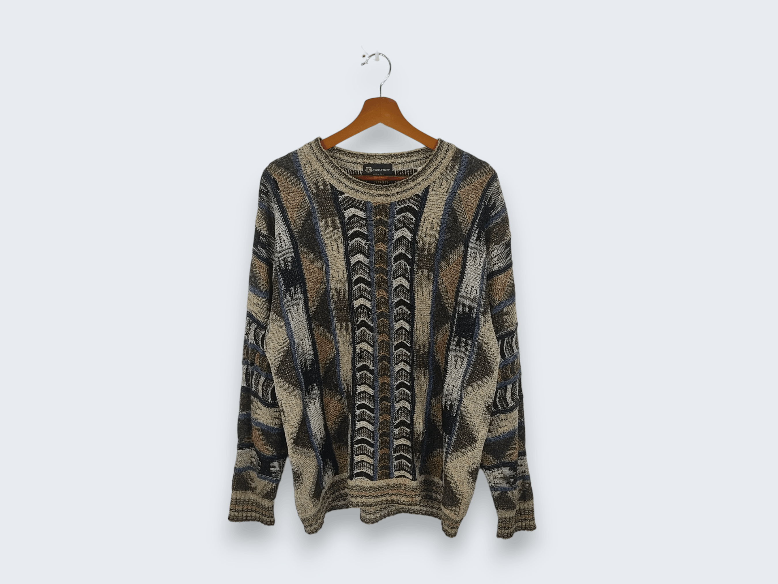 Vintage Vintage Emilio Nandini Design Sweatshirt Size US L / EU 52-54 / 3 - 1 Thumbnail