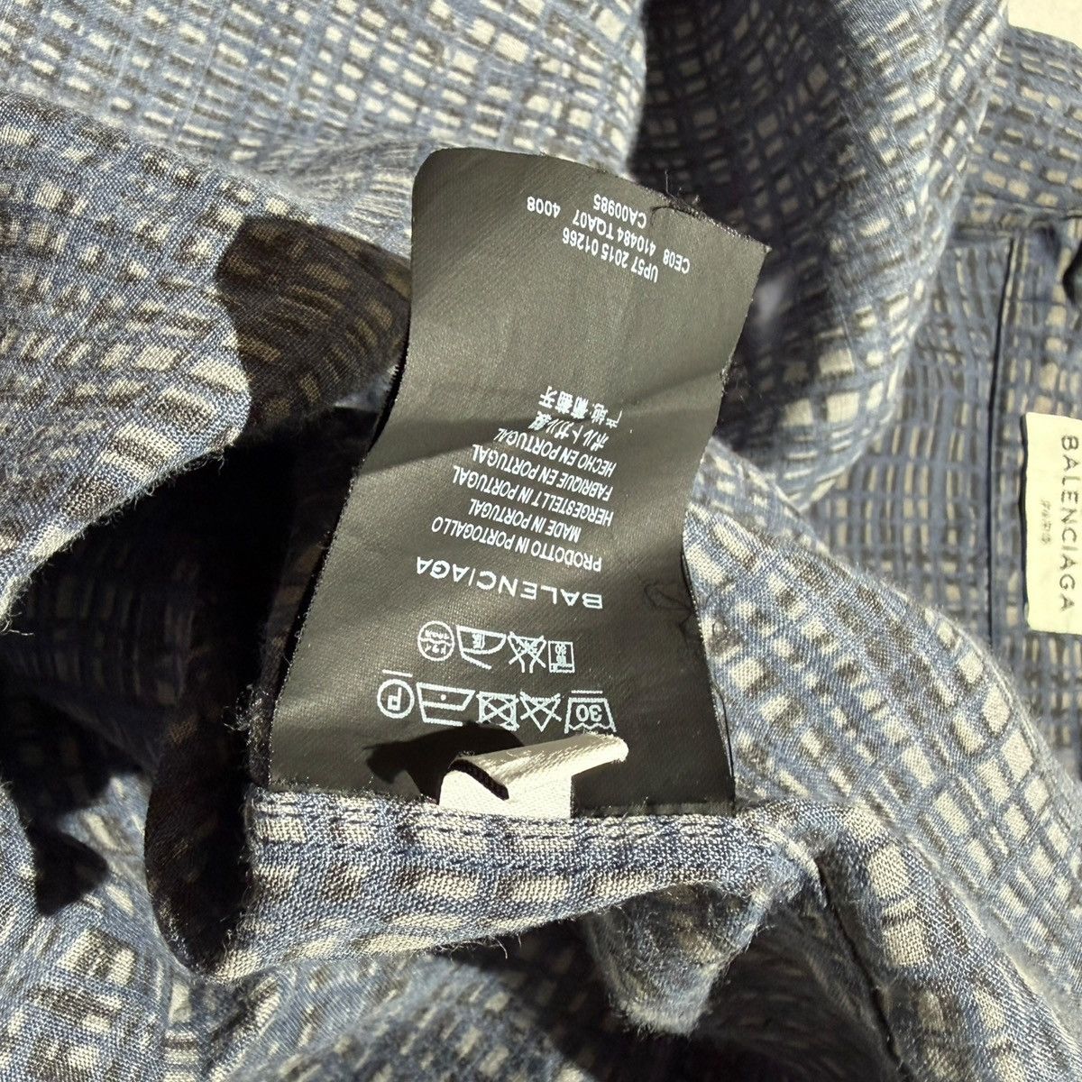 Balenciaga Striped button down Size US M / EU 48-50 / 2 - 3 Thumbnail