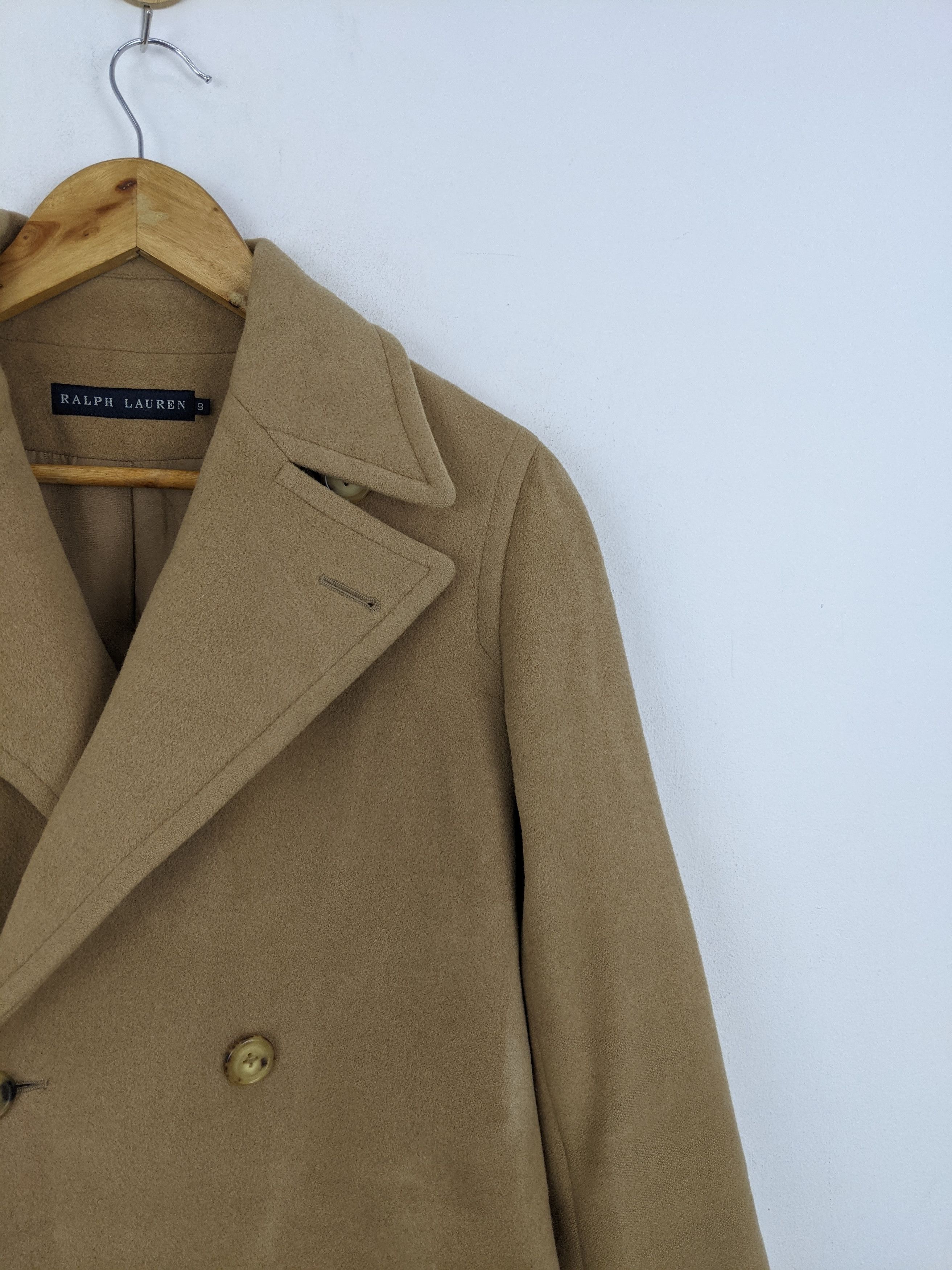 Designer × Ralph Lauren Vintage Ralph Lauren Double Breasted Wool Jacket Size US S / EU 44-46 / 1 - 10 Thumbnail