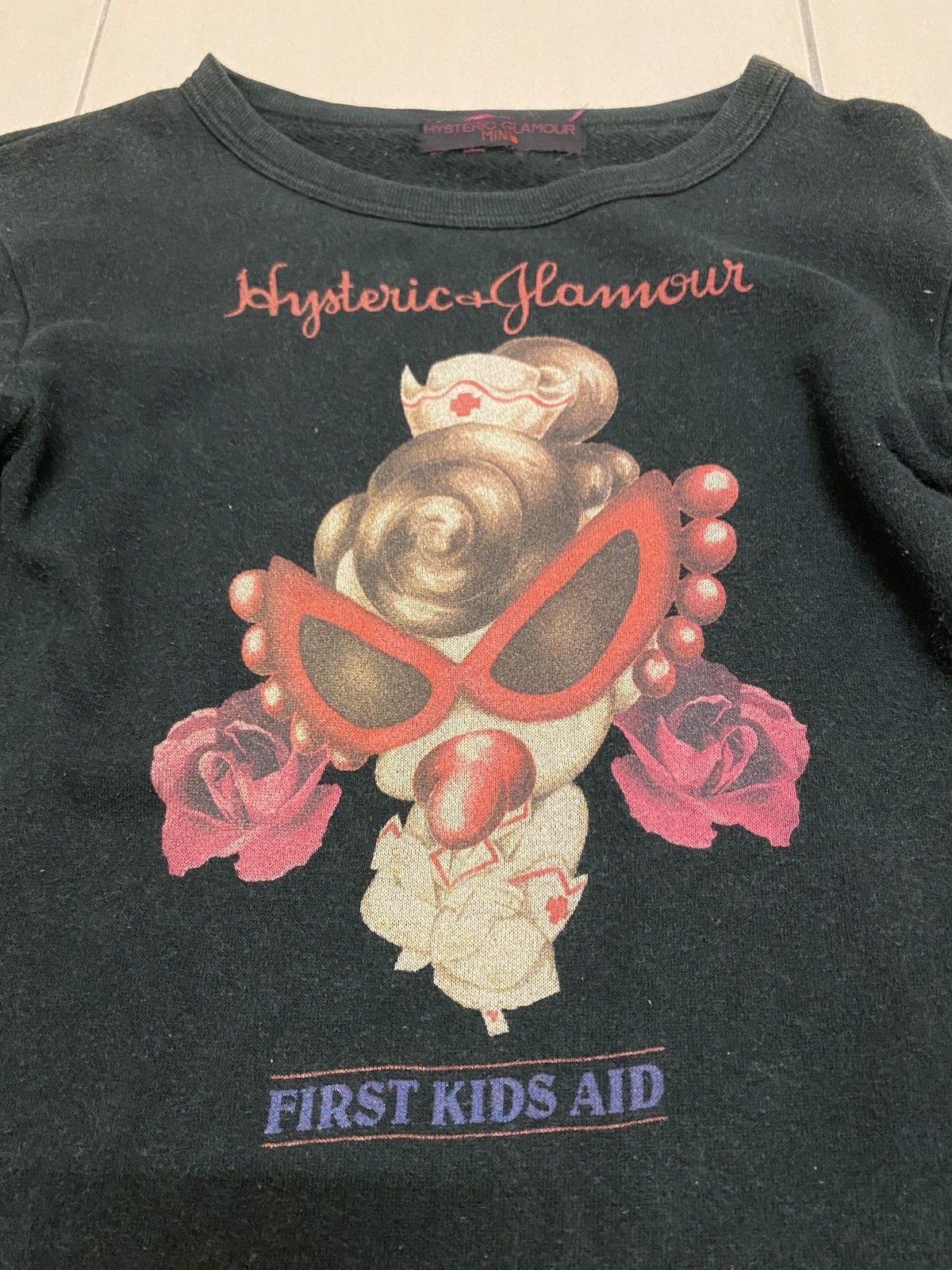 Hysteric Glamour Hysteric Mini First Kids Aid Long Sleeve Tshirt Size XS / US 0-2 / IT 36-38 - 2 Thumbnail