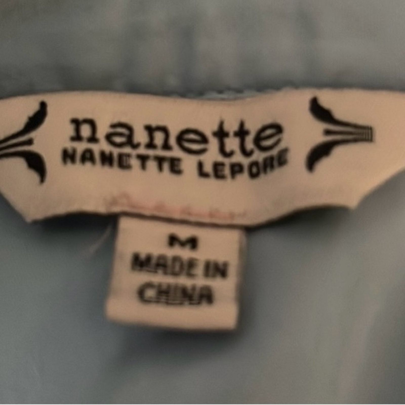 Nanette Lepore Nanette Lepore 3/4 length sleeve poplin cotton shirt, size M Size M / US 6-8 / IT 42-44 - 2 Thumbnail
