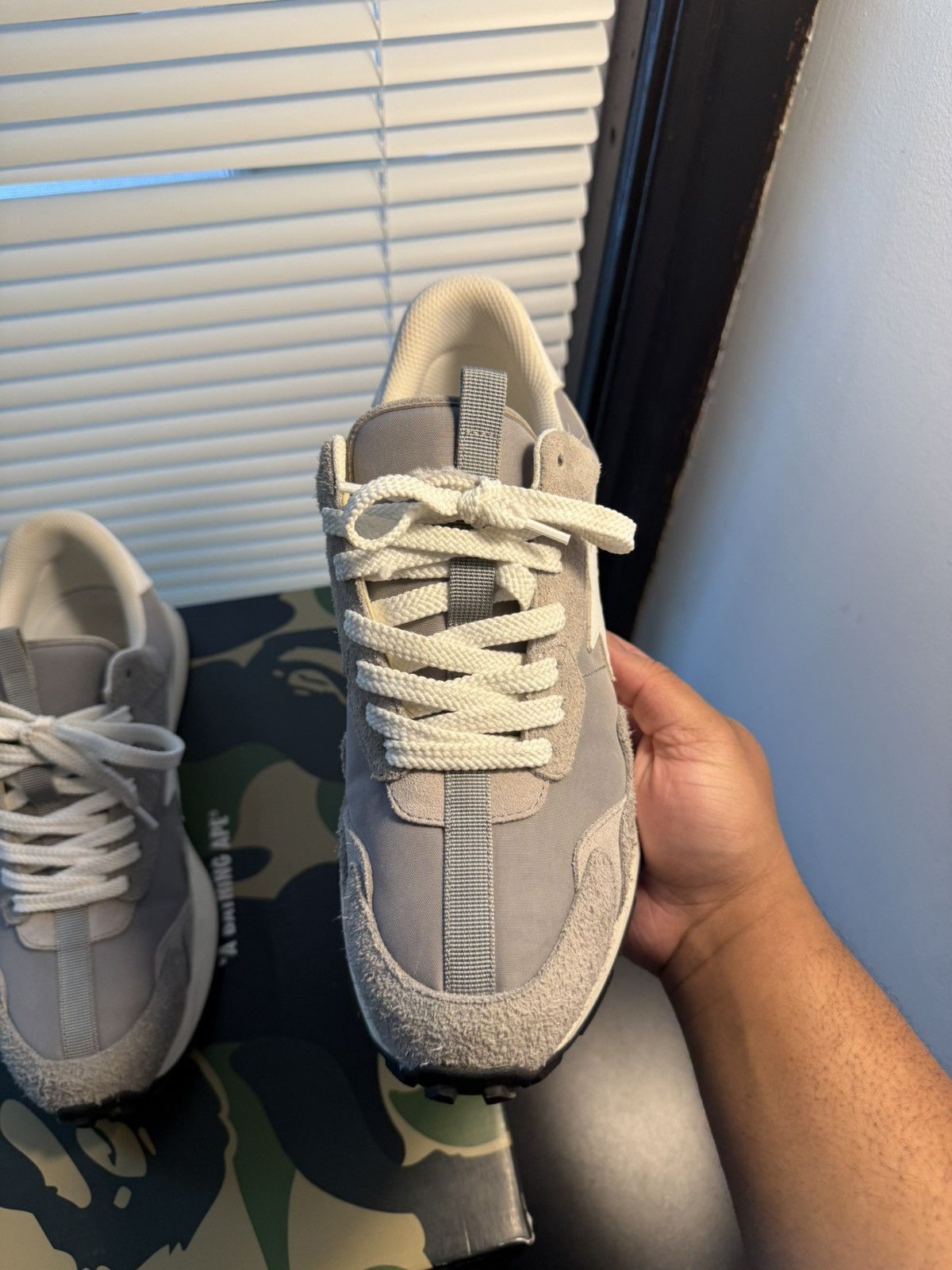 Bape Bape Roadsta Express Grey Size 11 US / 44 EU Size US 11 / EU 44 - 6 Thumbnail