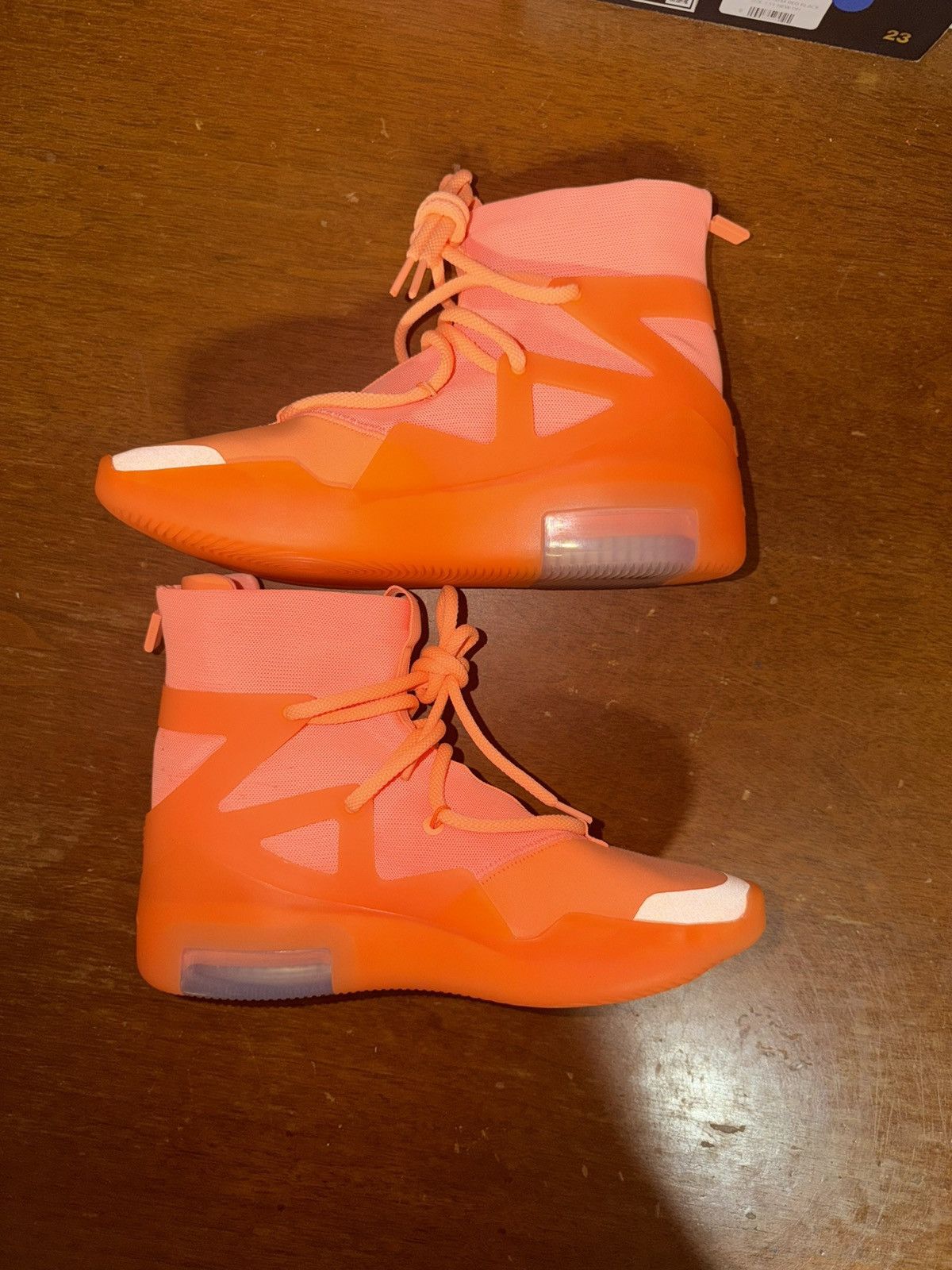 Fear of God × Nike Nike Air Fear Of GOD 1 Orange Pulse size 9 Size US 9 / EU 42 - 2 Thumbnail