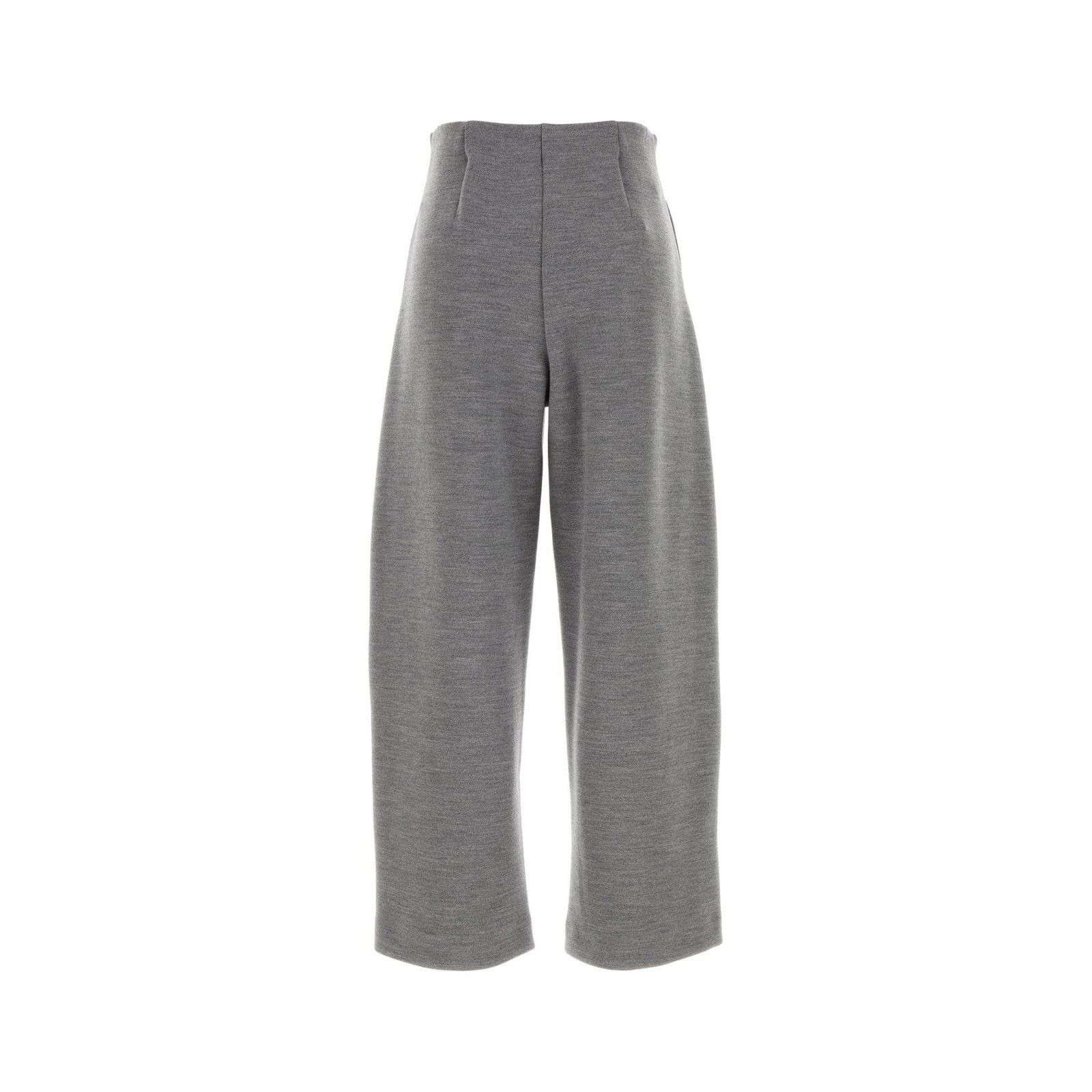 Max Mara MAX MARA Grey Wool Blend Ebrien Pant New & Authentic (Women' Size 27" / US 4 / IT 40 - 2 Thumbnail