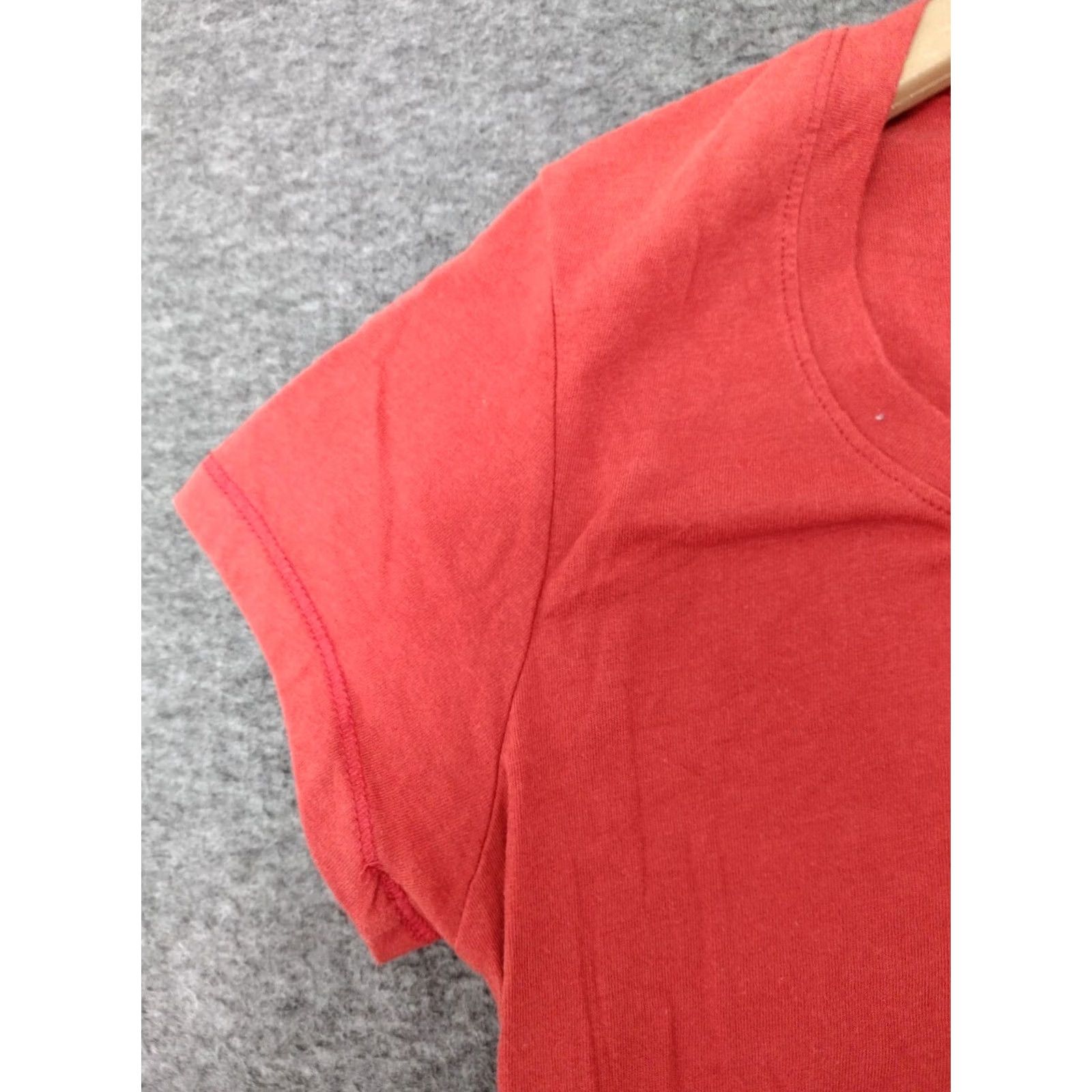 Vintage No Boundaries T-Shirt Women's Juniors Red M 7-9 Adults? Size M / US 6-8 / IT 42-44 - 7 Thumbnail