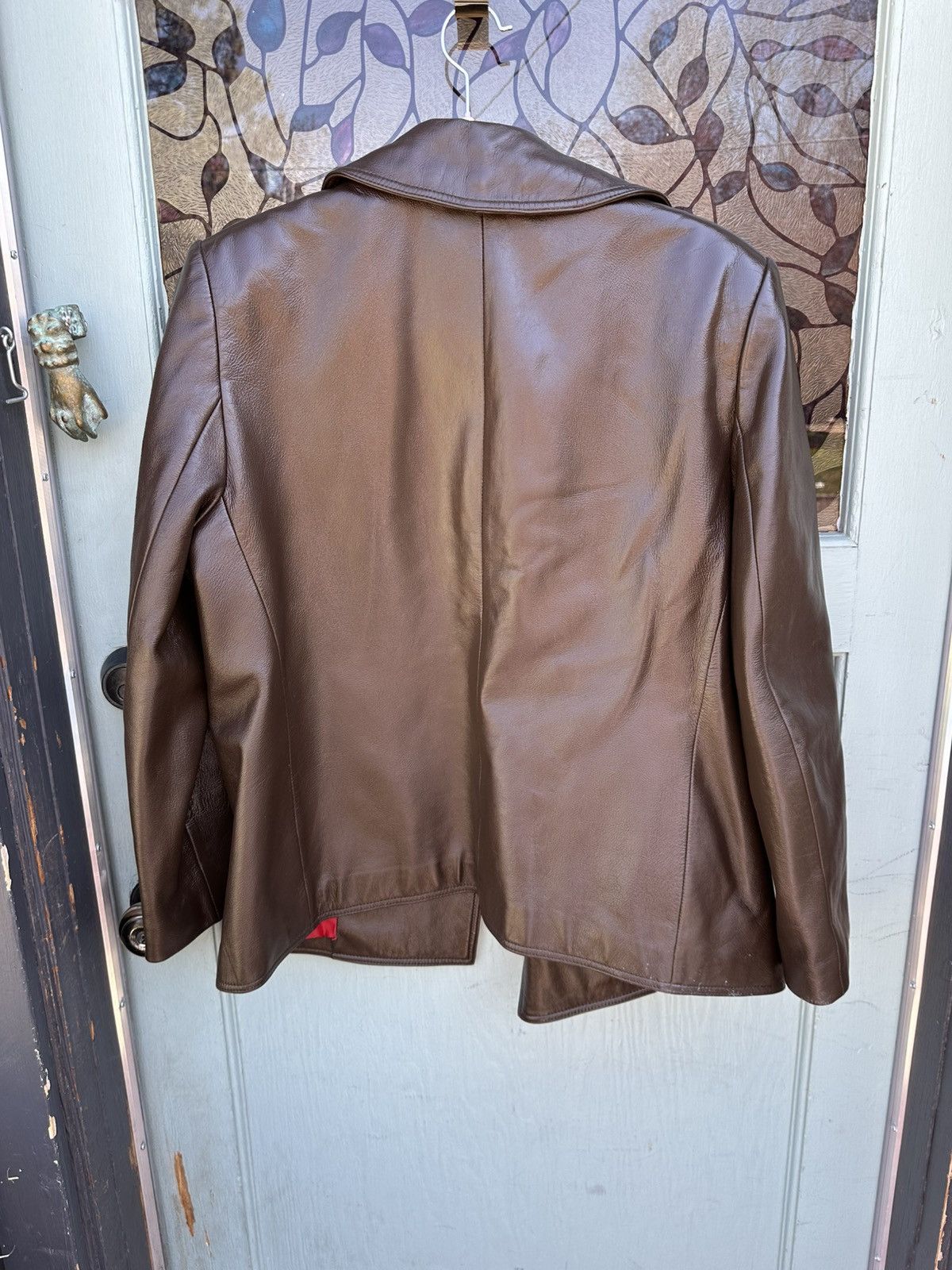 Lauren Ralph Lauren 90s/2000s brown leather jacket Size US S / EU 44-46 / 1 - 4 Thumbnail