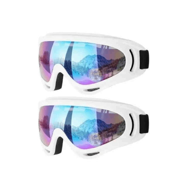 Other White Ski Goggles Unisex 2 pairs Size ONE SIZE - 1 Thumbnail
