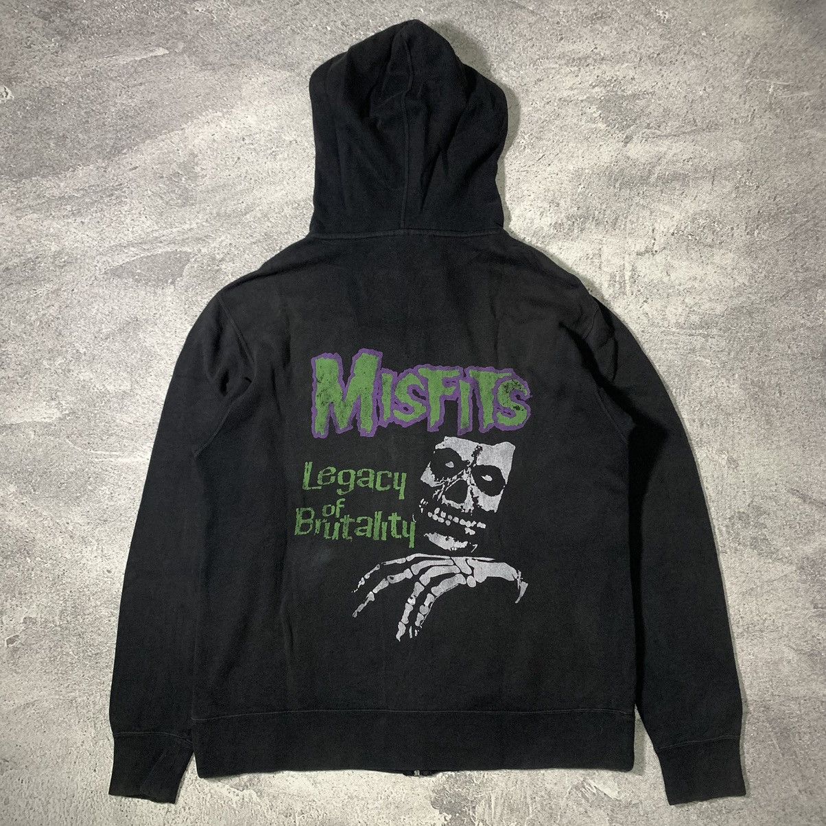 Misfits 💸RARE💸 VINTAGE MISFITS ZIPHOODIE Size US L / EU 52-54 / 3 - 1 Thumbnail