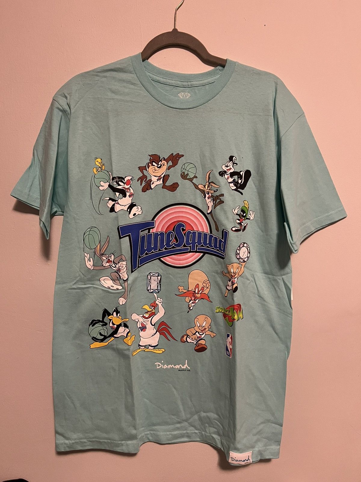 Diamond Supply Co. × NBA Diamond Supply Co x Looney Tunes x NBA Tune Squad tee Size US L / EU 52-54 / 3 - 1 Thumbnail