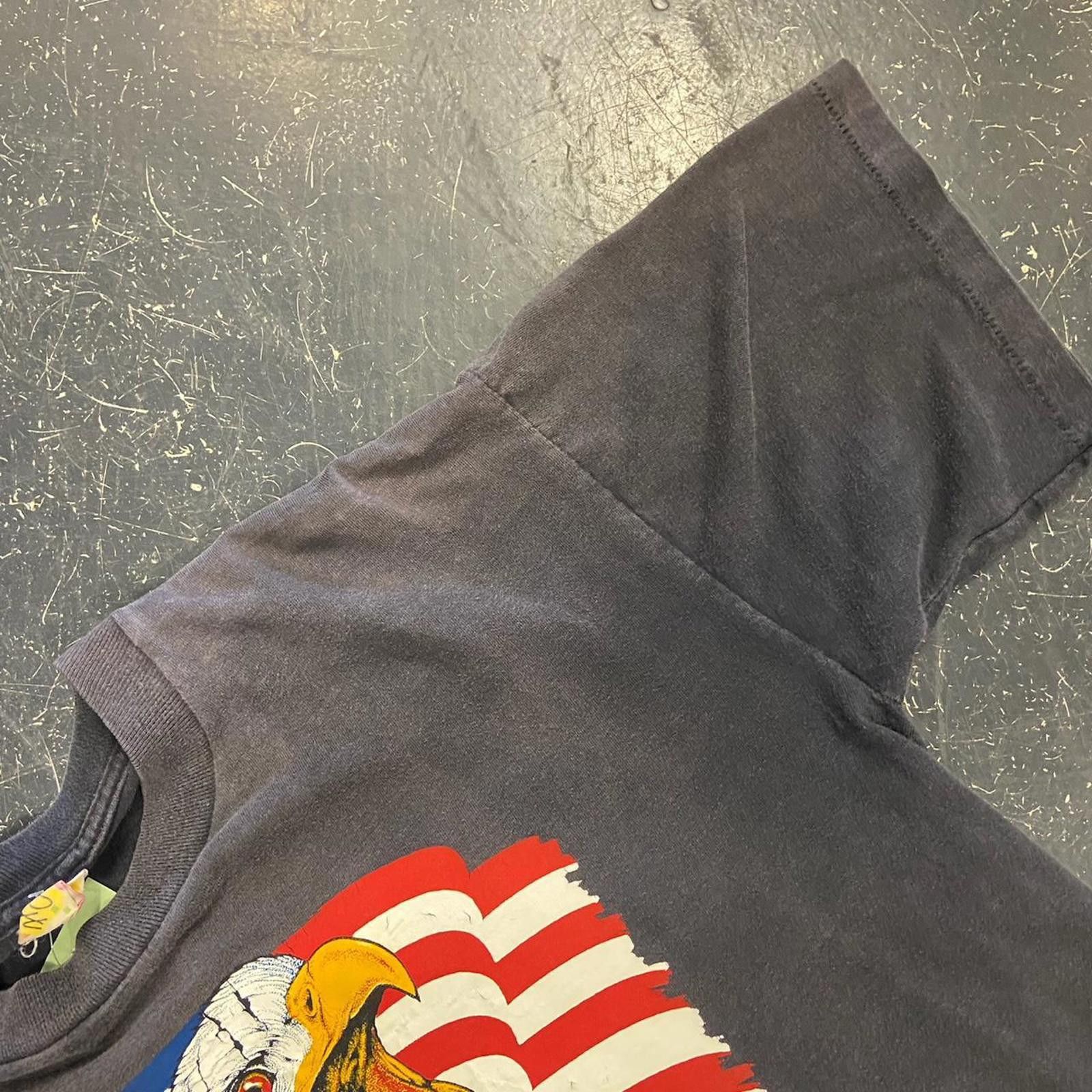 Vintage 1990 Faded ‘Can’t Touch This’ Desert Storm Fighter Jet Tee Size US L / EU 52-54 / 3 - 7 Thumbnail