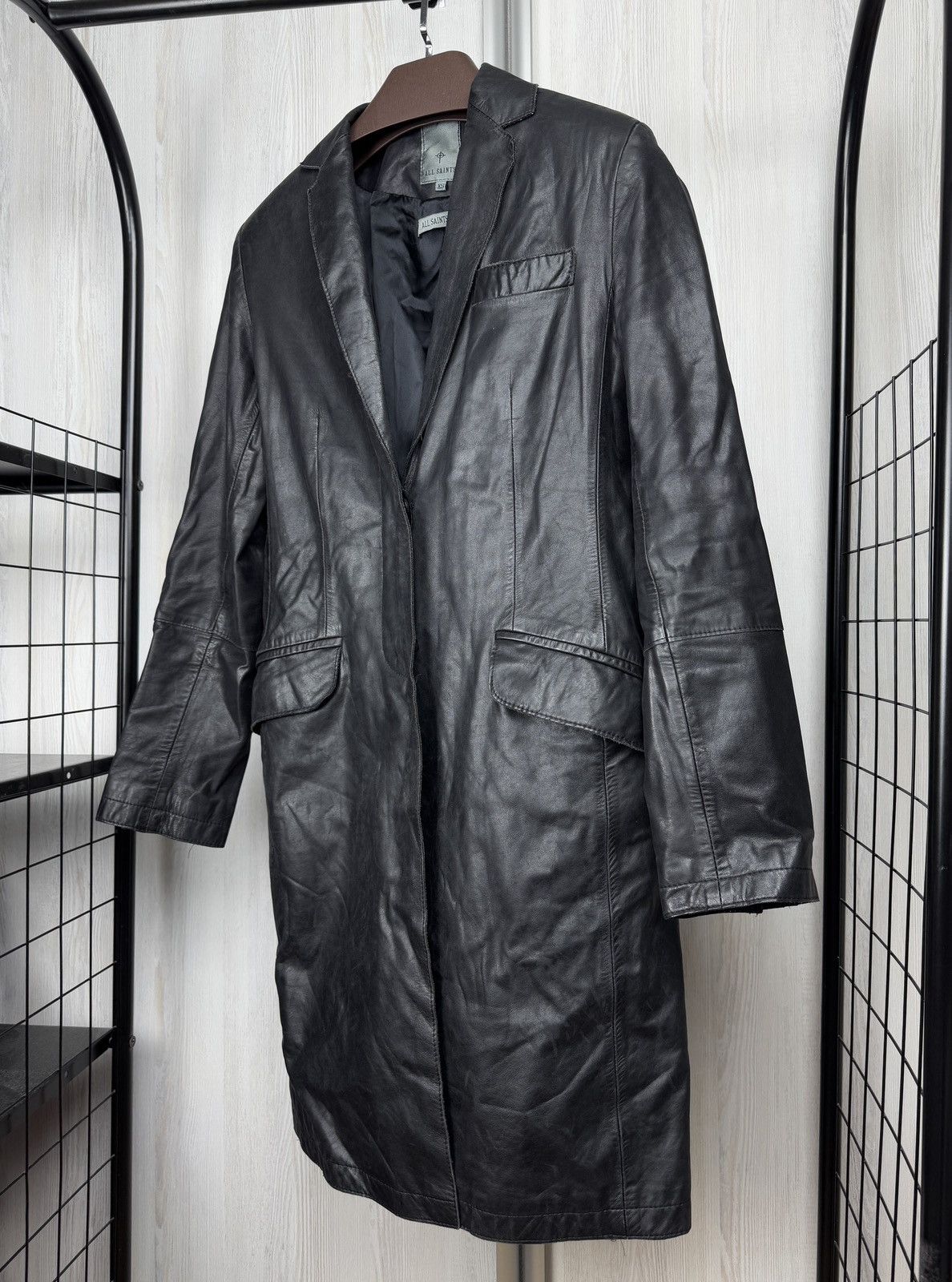 Allsaints Allsaints vintage first collections made in UK leather coat Size XS / US 0-2 / IT 36-38 - 5 Thumbnail