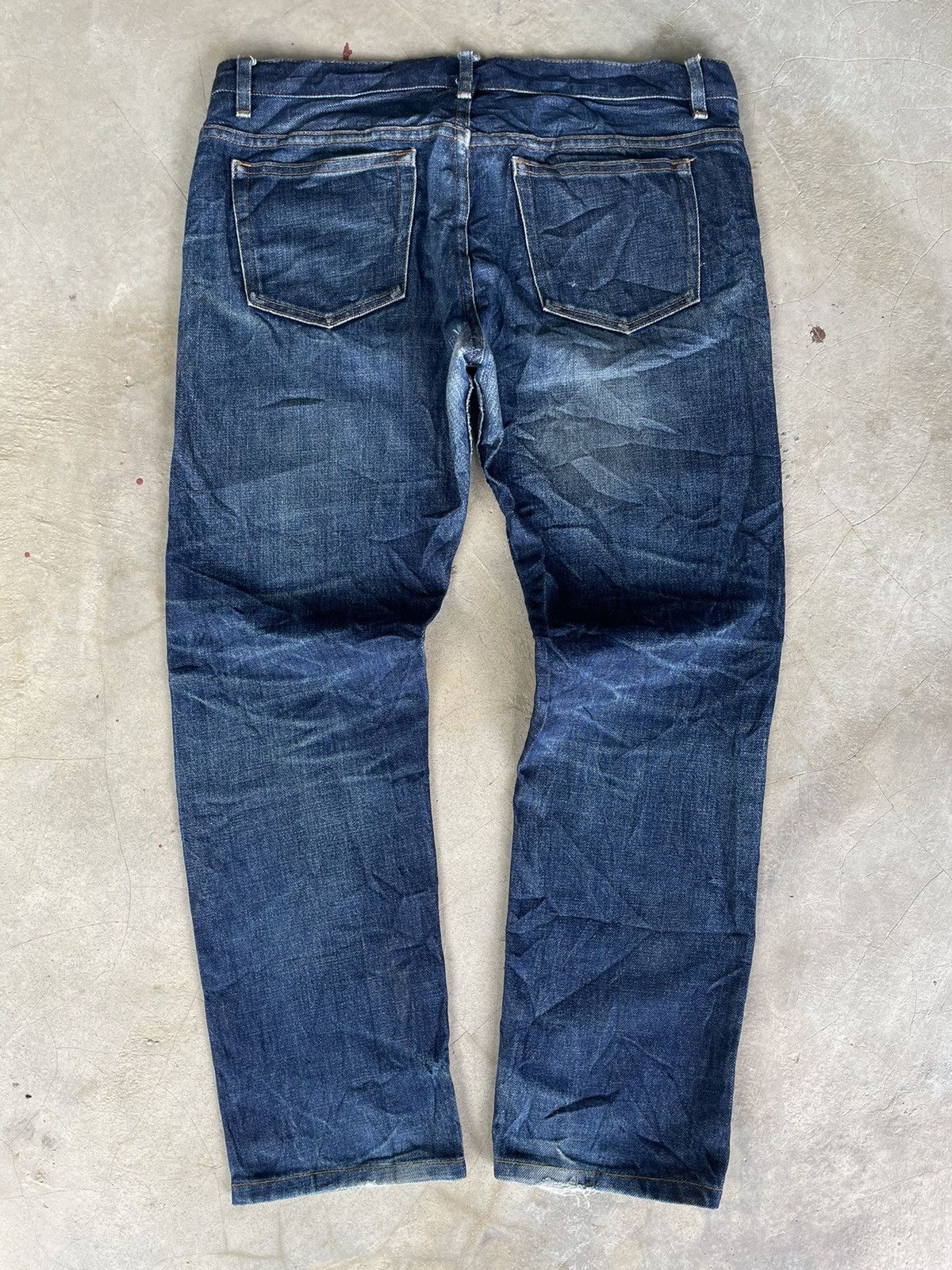 A.P.C. A.P.C. Selvedge Japan Raw Denim Indigo Distressed Jeans APC Size US 36 / EU 52 - 17 Thumbnail