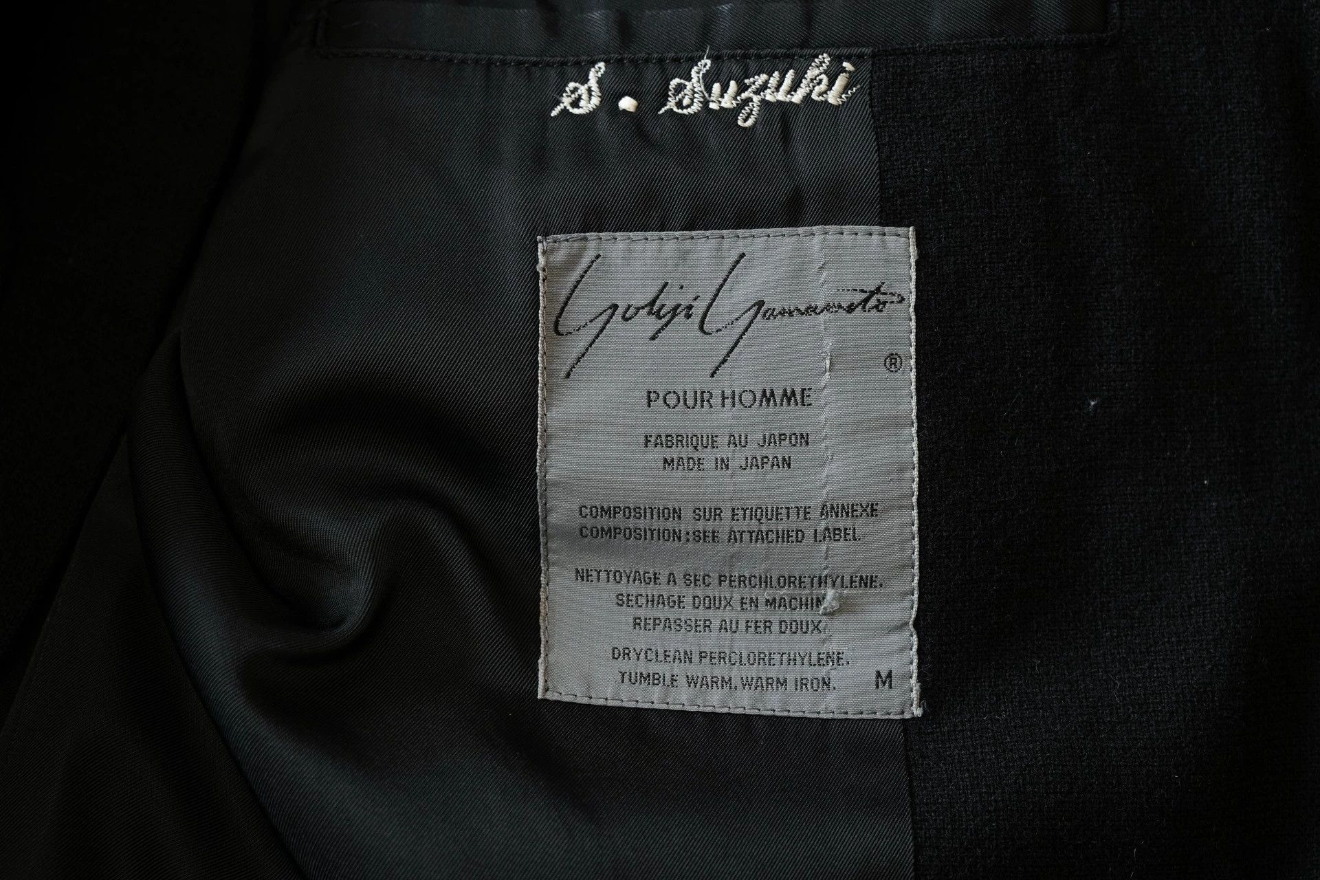 Yohji Yamamoto Yohji Yamamoto 89AW Note Patchwork Jacket J39 M Size US M / EU 48-50 / 2 - 7 Thumbnail
