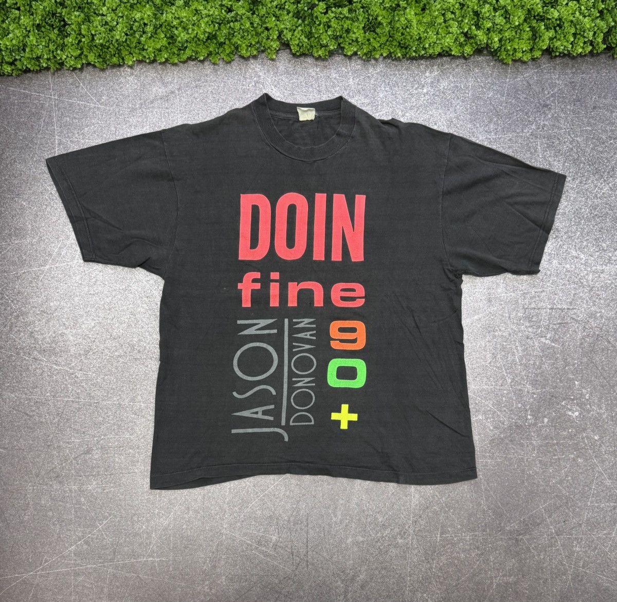 Band Tees Vintage 1990 Jason Donovan Doin Fine T Shirt Rock Band Size US L / EU 52-54 / 3 - 1 Thumbnail